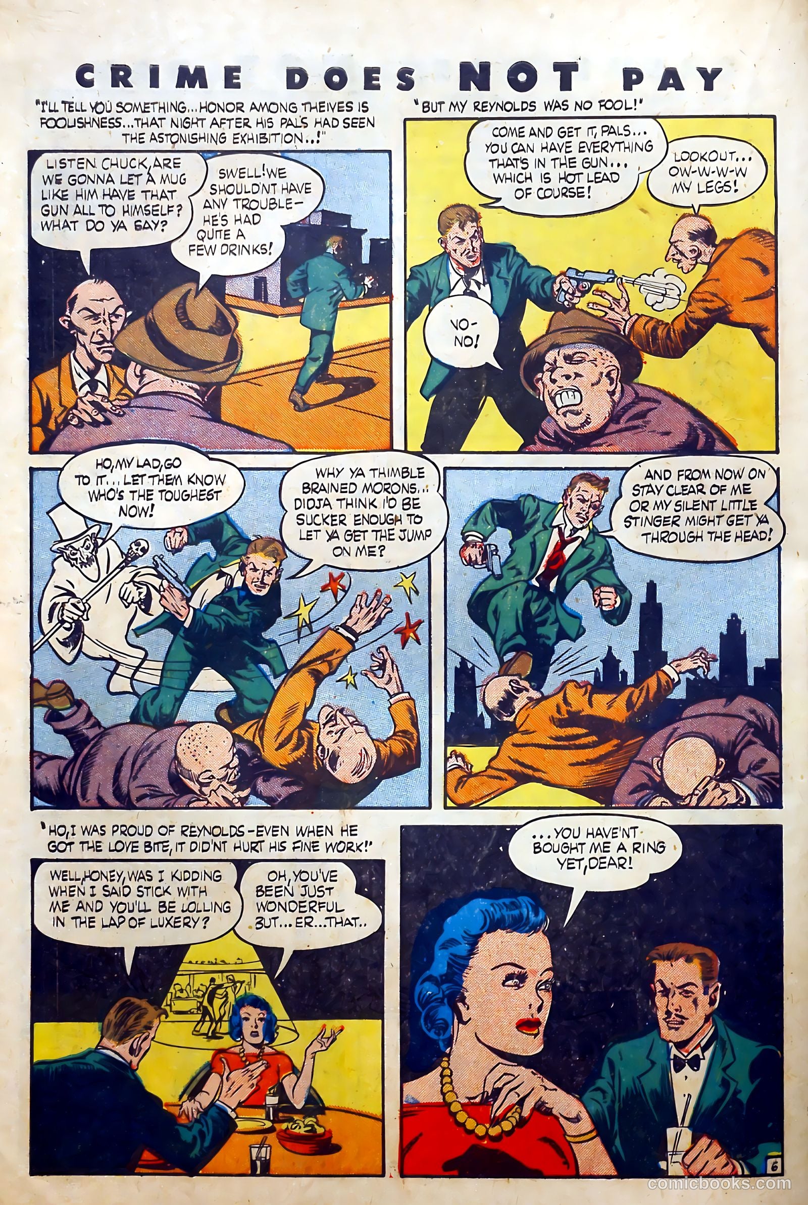 Crime Does Not Pay #32 (1944) — page 10 of 61