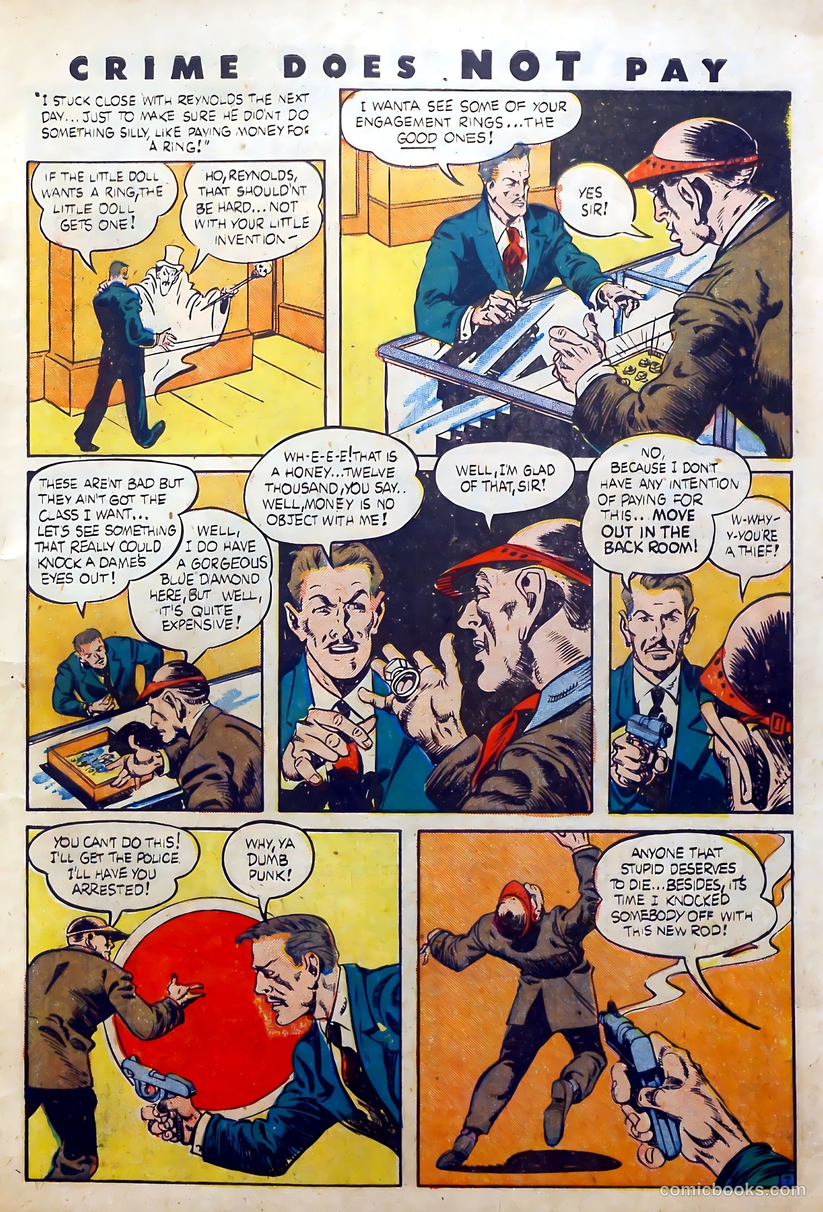 Crime Does Not Pay #32 (1944) — page 11 of 61