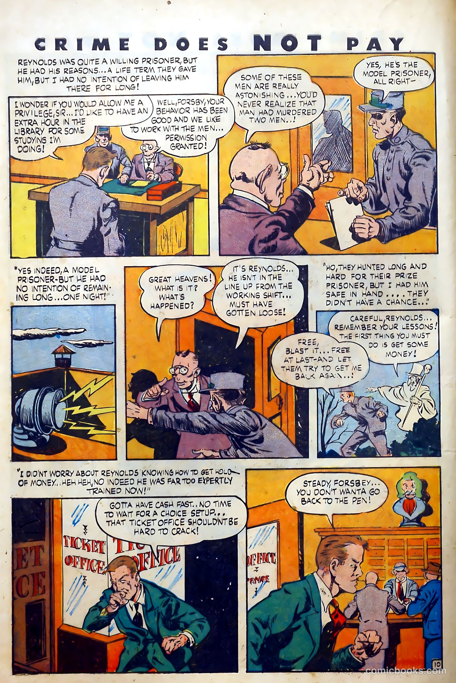 Crime Does Not Pay #32 (1944) — page 14 of 61