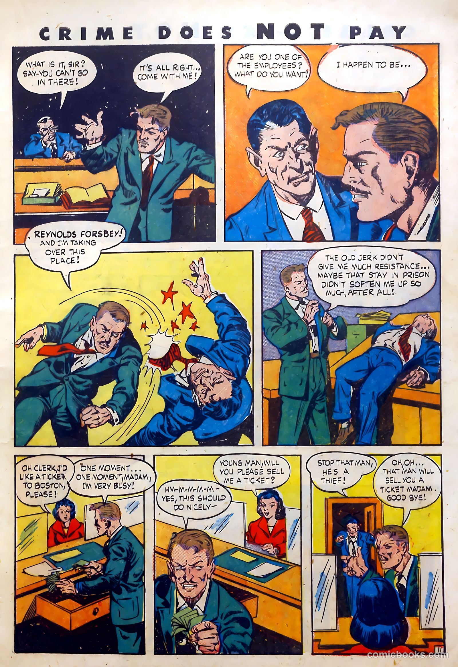 Crime Does Not Pay #32 (1944) — page 15 of 61