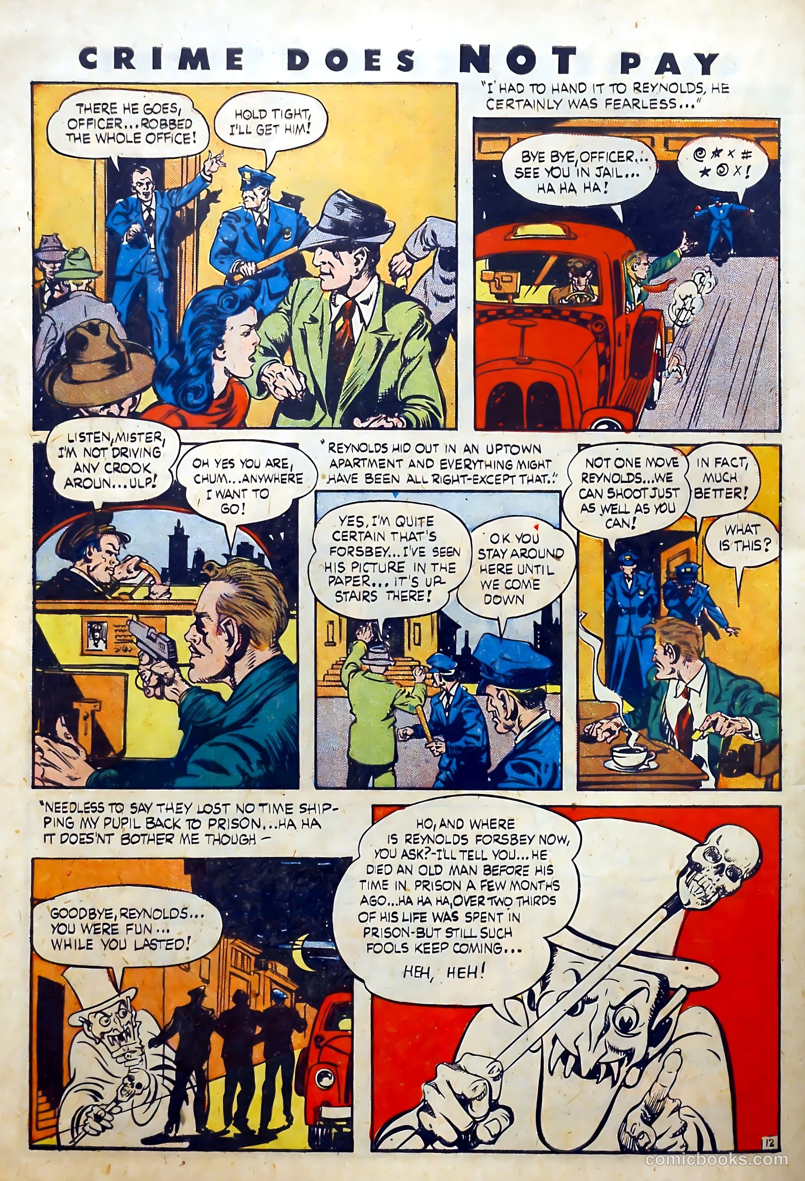 Crime Does Not Pay #32 (1944) — page 16 of 61