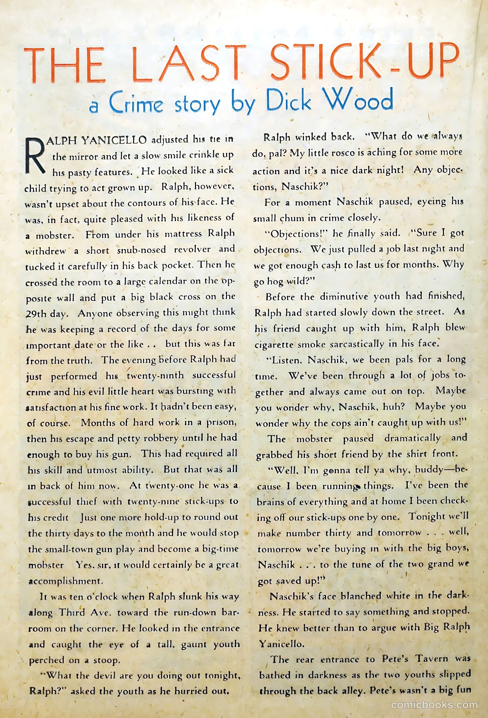 Crime Does Not Pay #32 (1944) — page 32 of 61