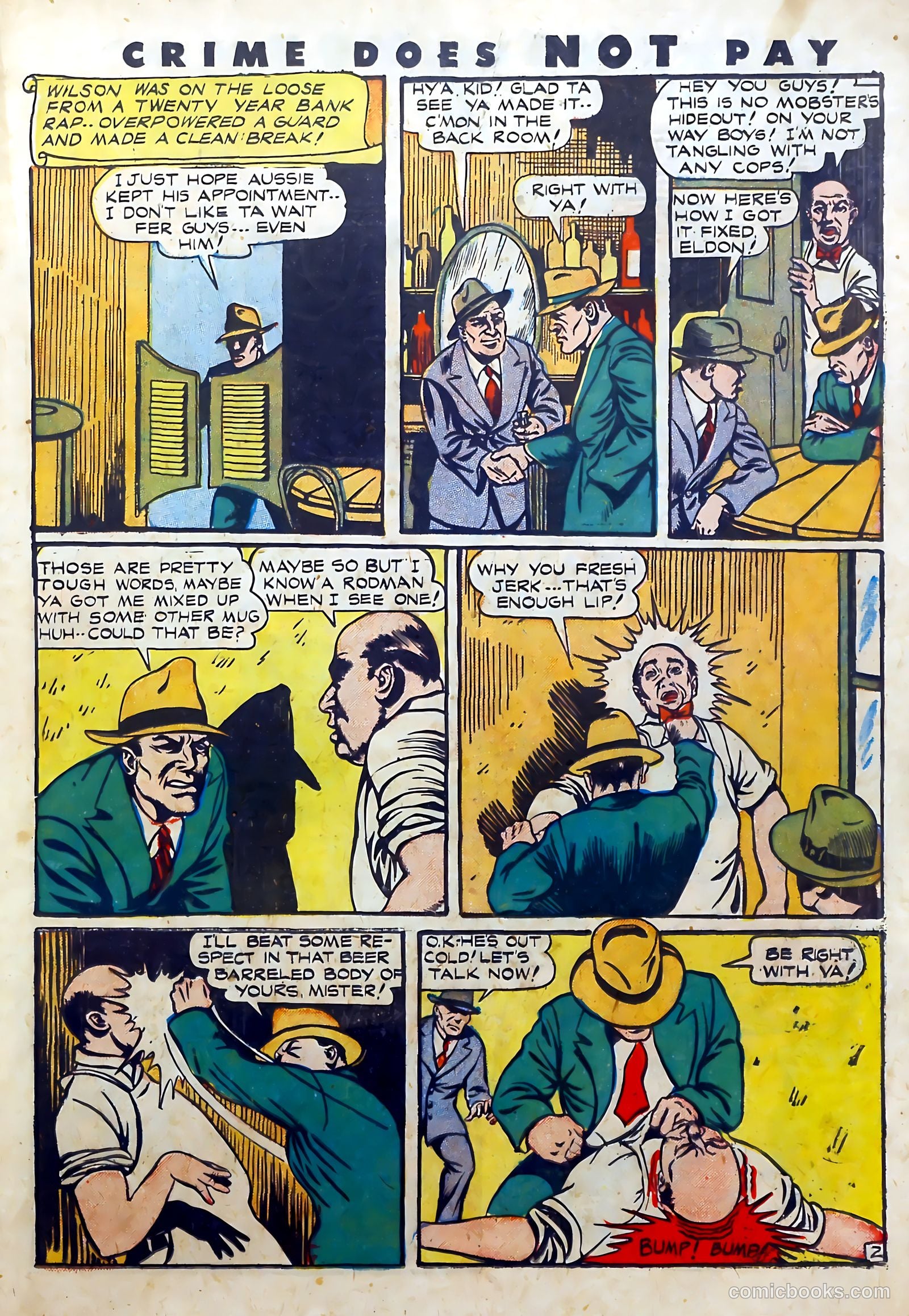 Crime Does Not Pay #32 (1944) — page 35 of 61