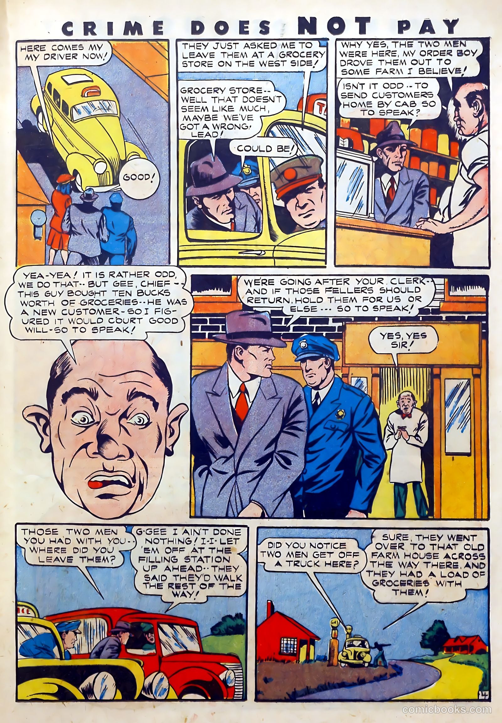 Crime Does Not Pay #32 (1944) — page 37 of 61