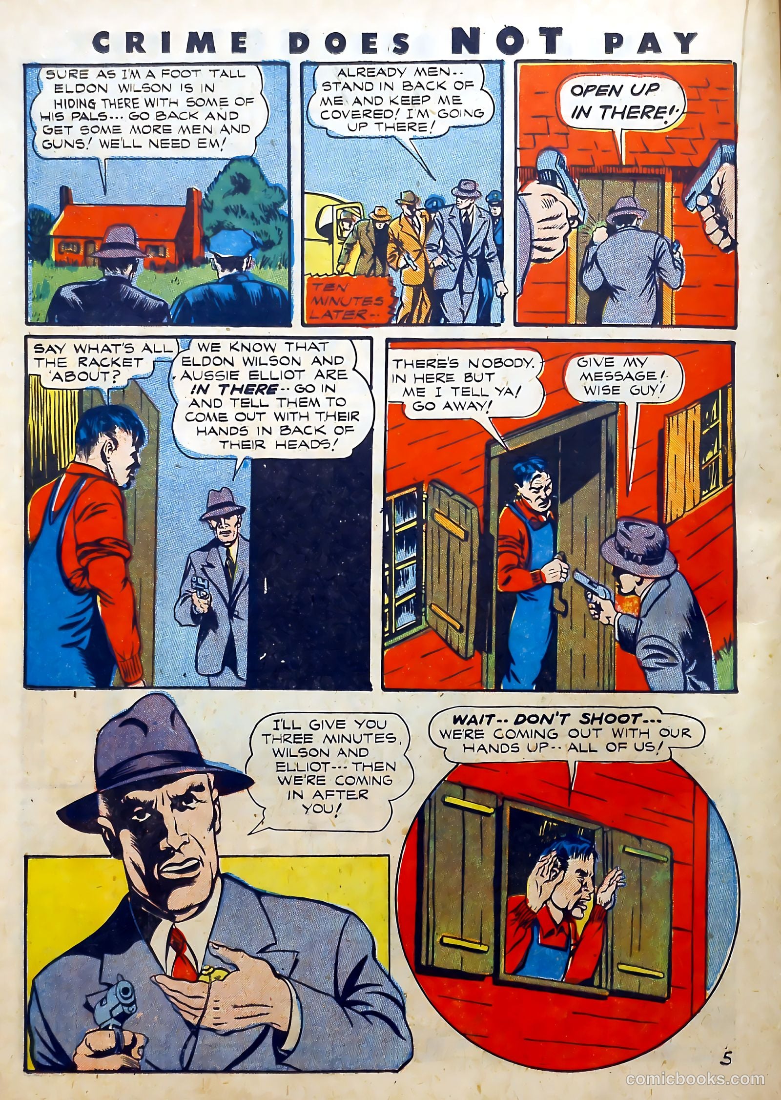 Crime Does Not Pay #32 (1944) — page 38 of 61
