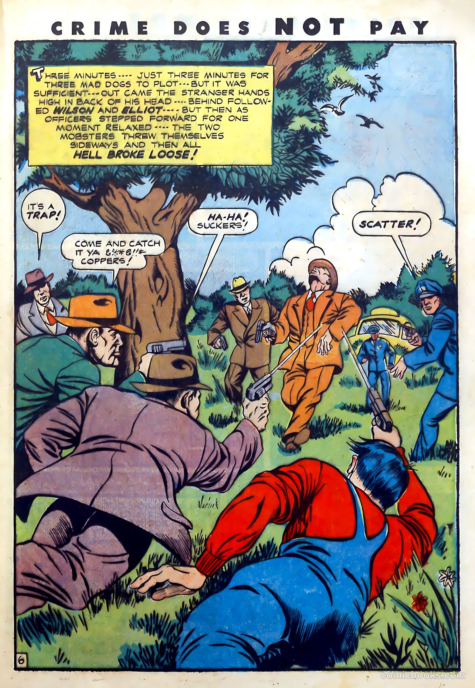 Crime Does Not Pay #32 (1944) — page 39 of 61