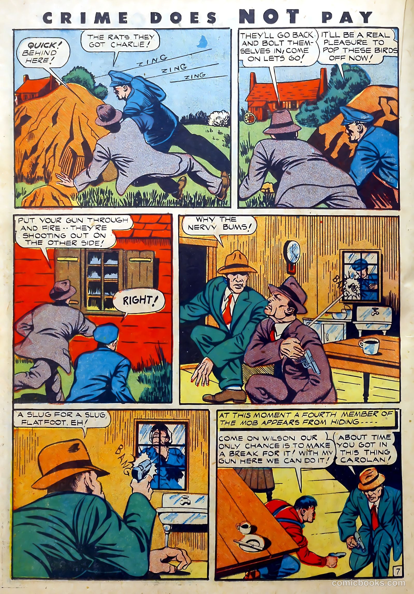 Crime Does Not Pay #32 (1944) — page 40 of 61