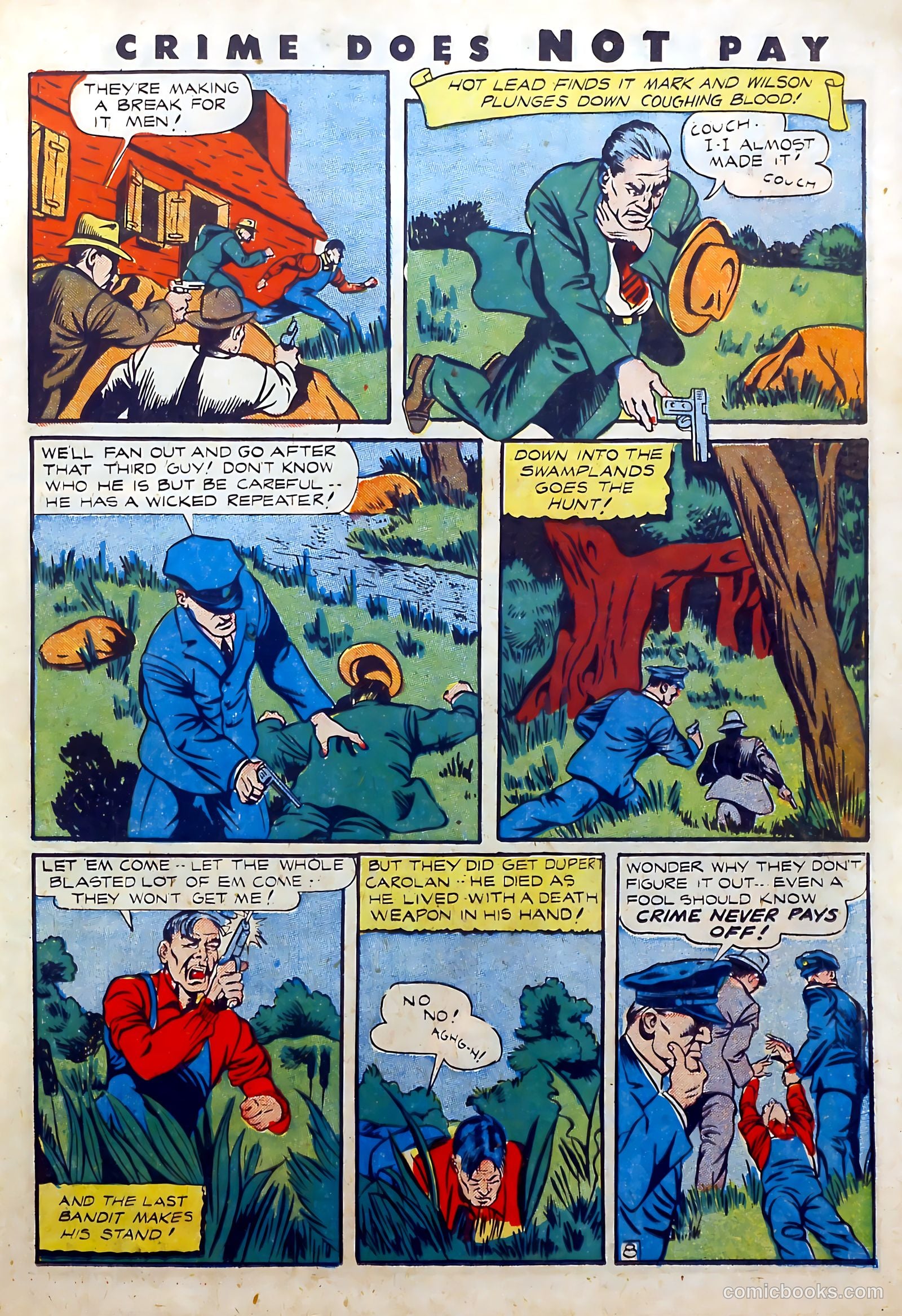 Crime Does Not Pay #32 (1944) — page 41 of 61