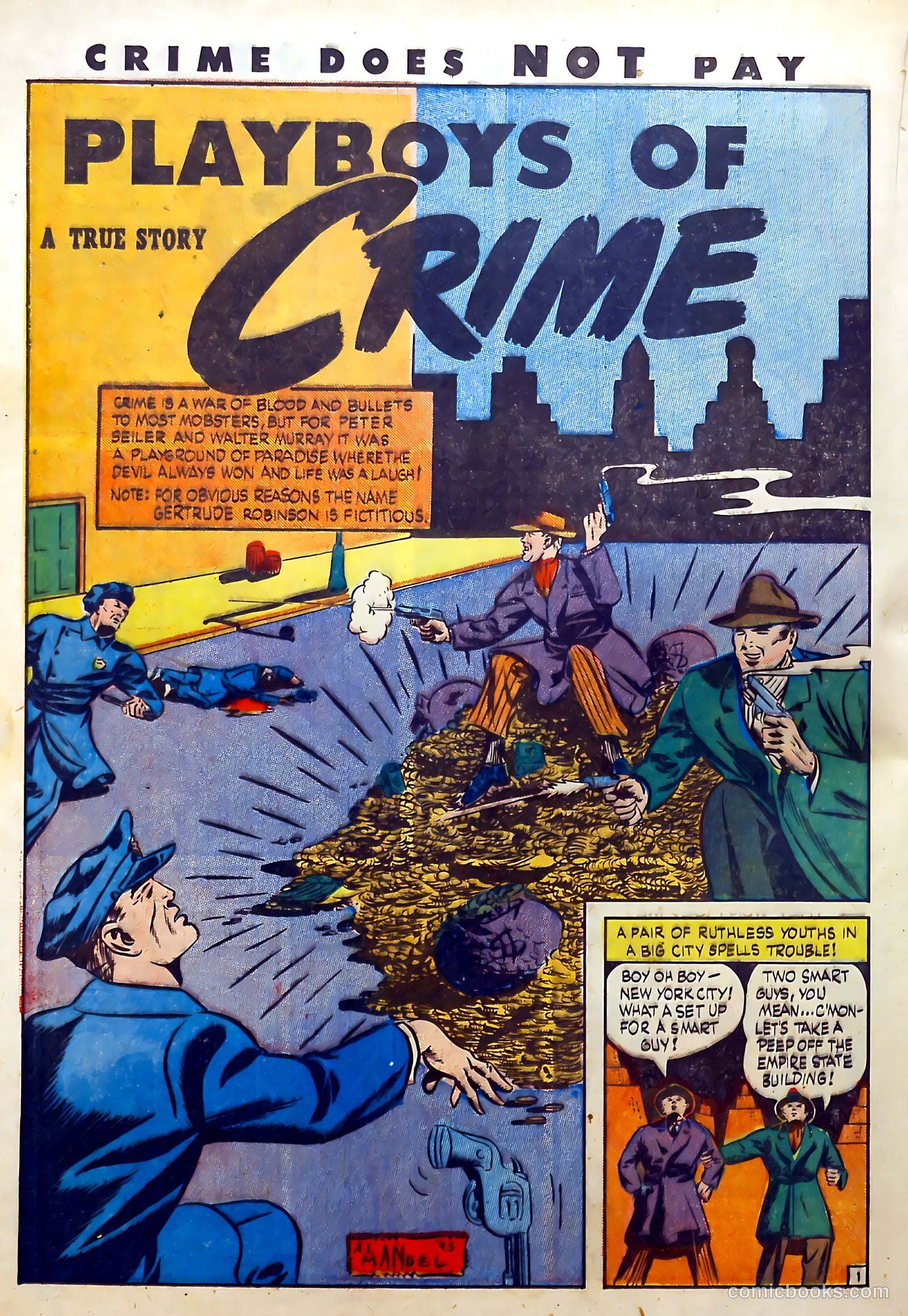 Crime Does Not Pay #32 (1944) — page 42 of 61