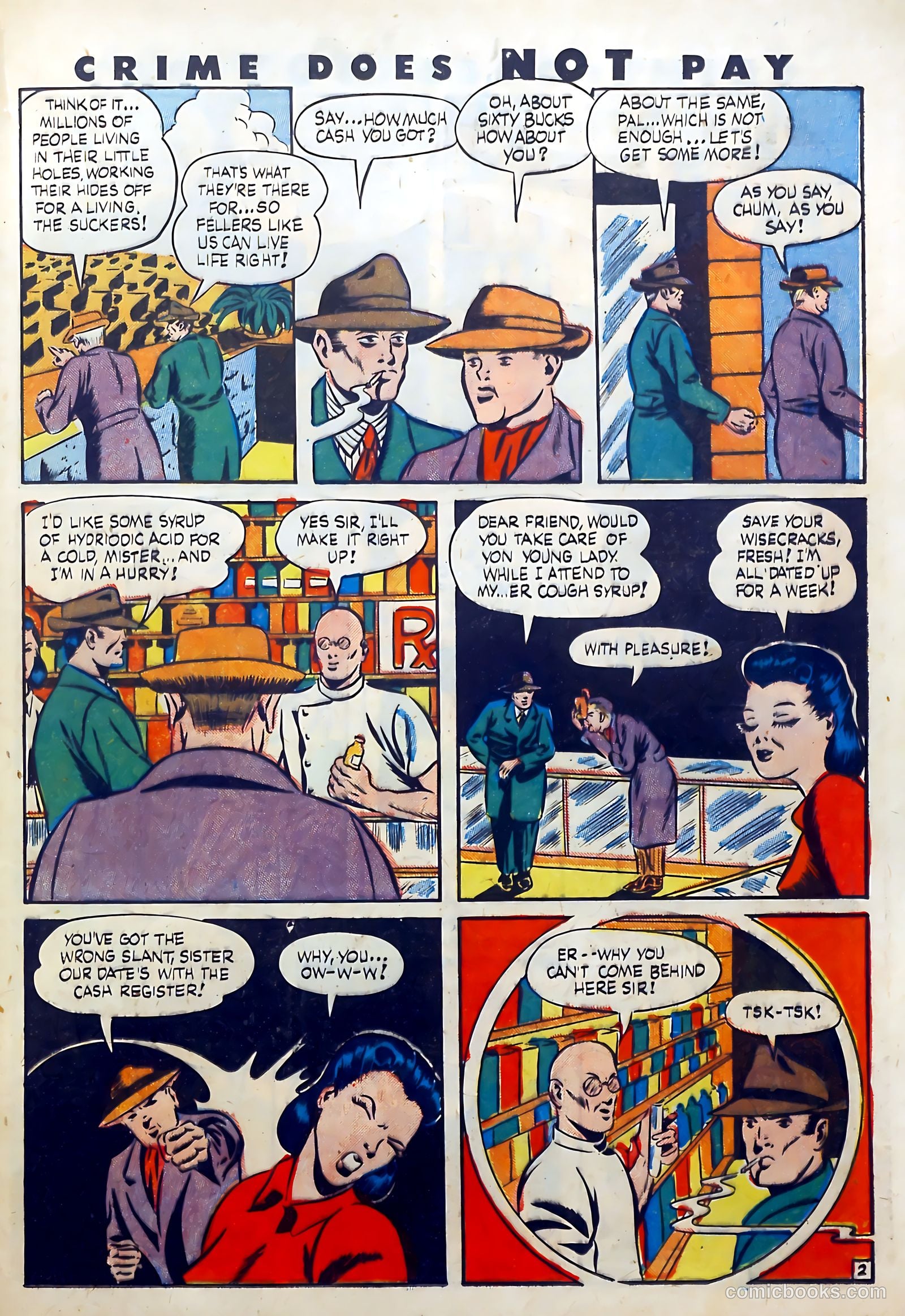 Crime Does Not Pay #32 (1944) — page 43 of 61