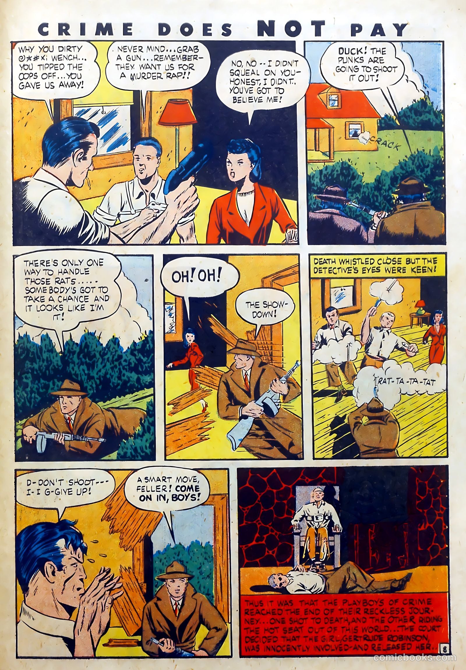 Crime Does Not Pay #32 (1944) — page 49 of 61