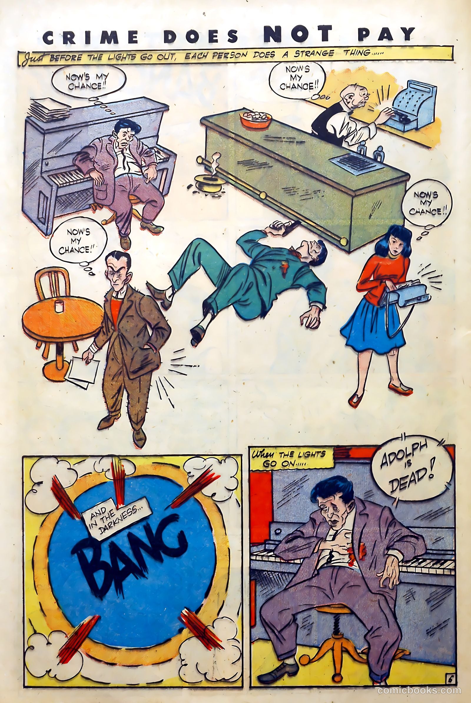 Crime Does Not Pay #32 (1944) — page 54 of 61