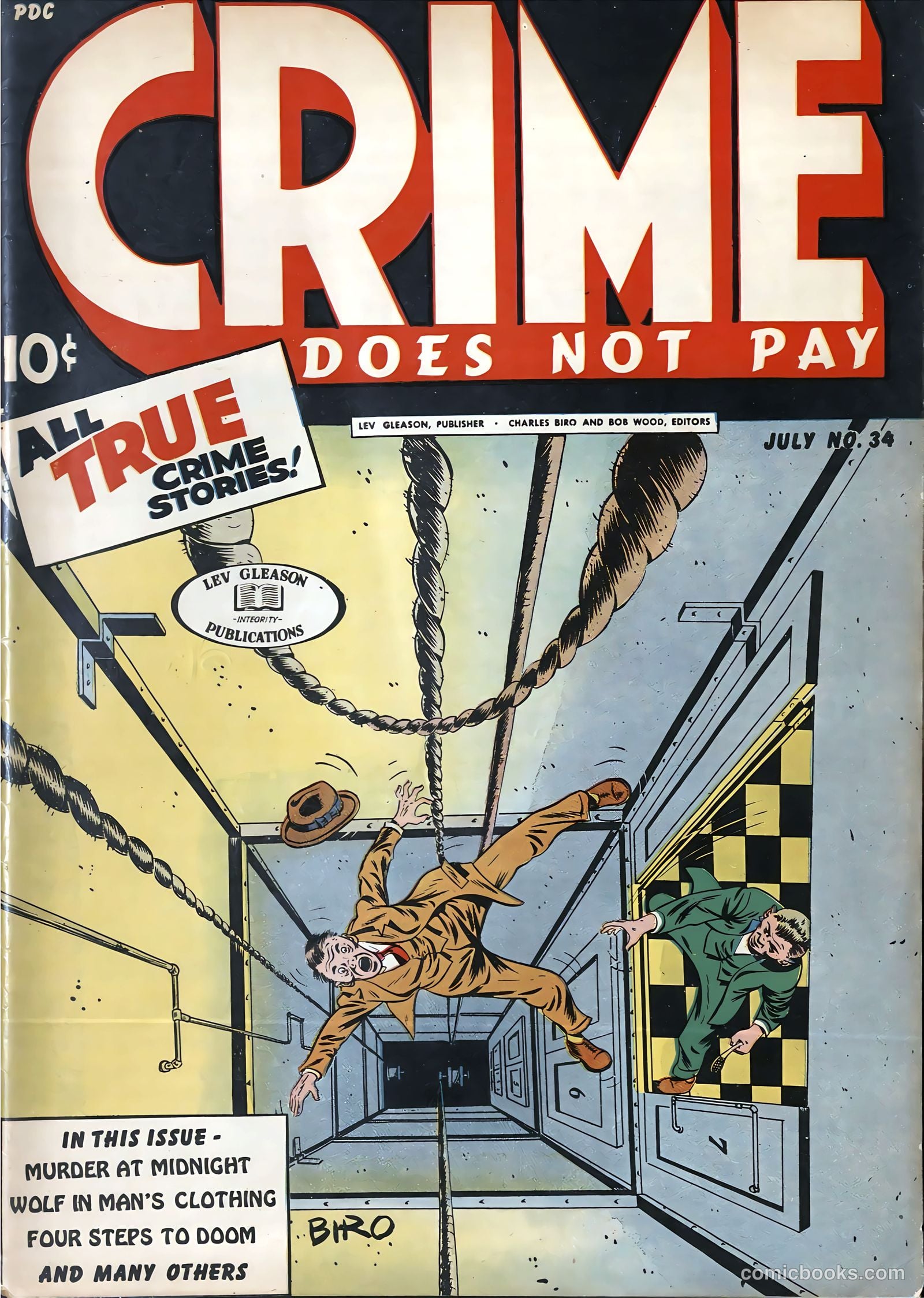 Crime Does Not Pay #34