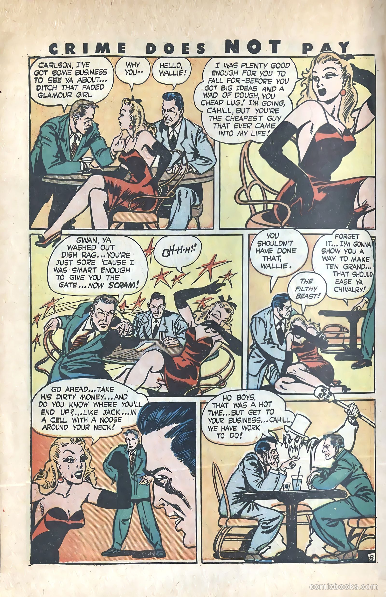 Crime Does Not Pay #34 (1944) — page 10 of 52