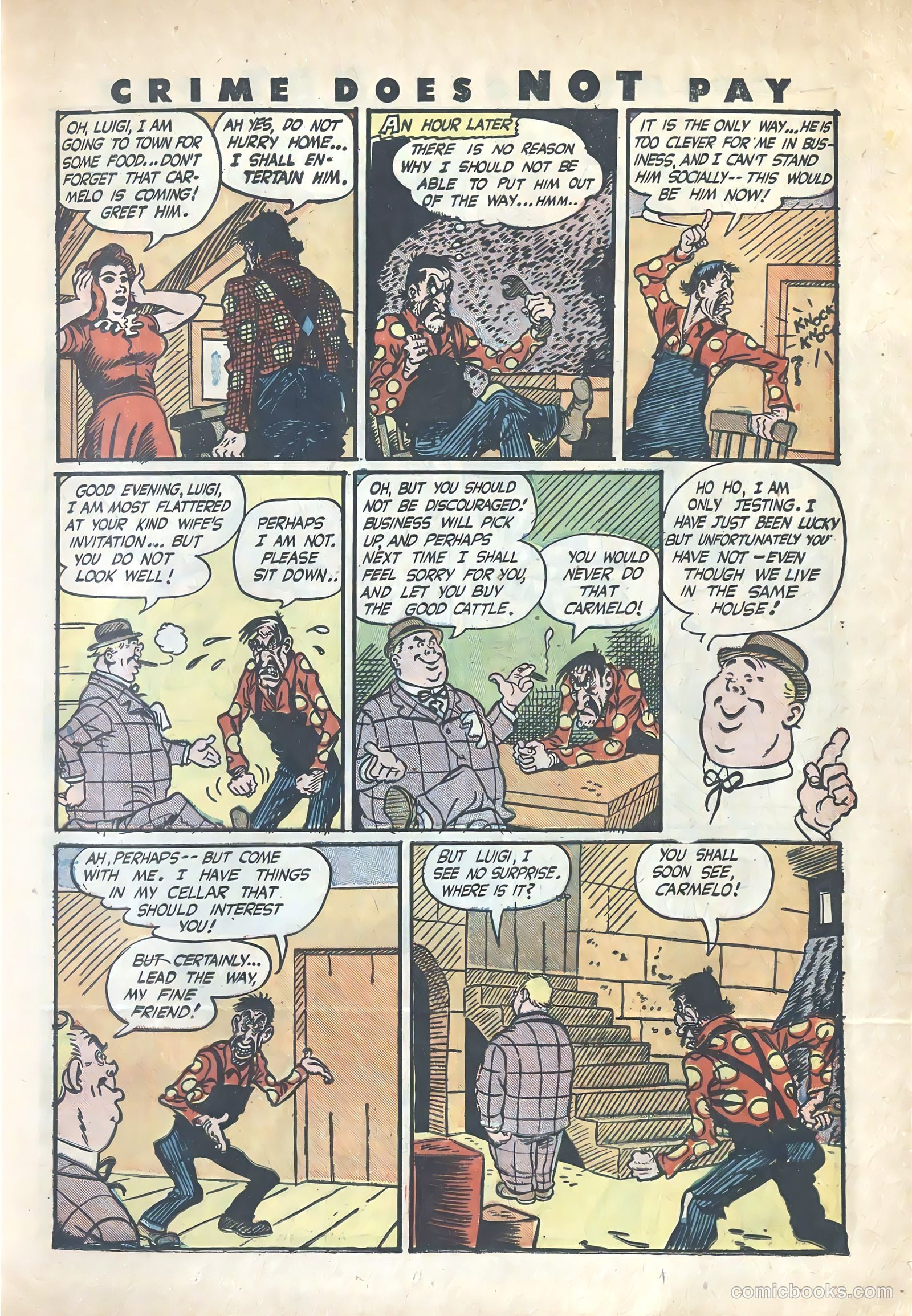 Crime Does Not Pay #34 (1944) — page 15 of 52