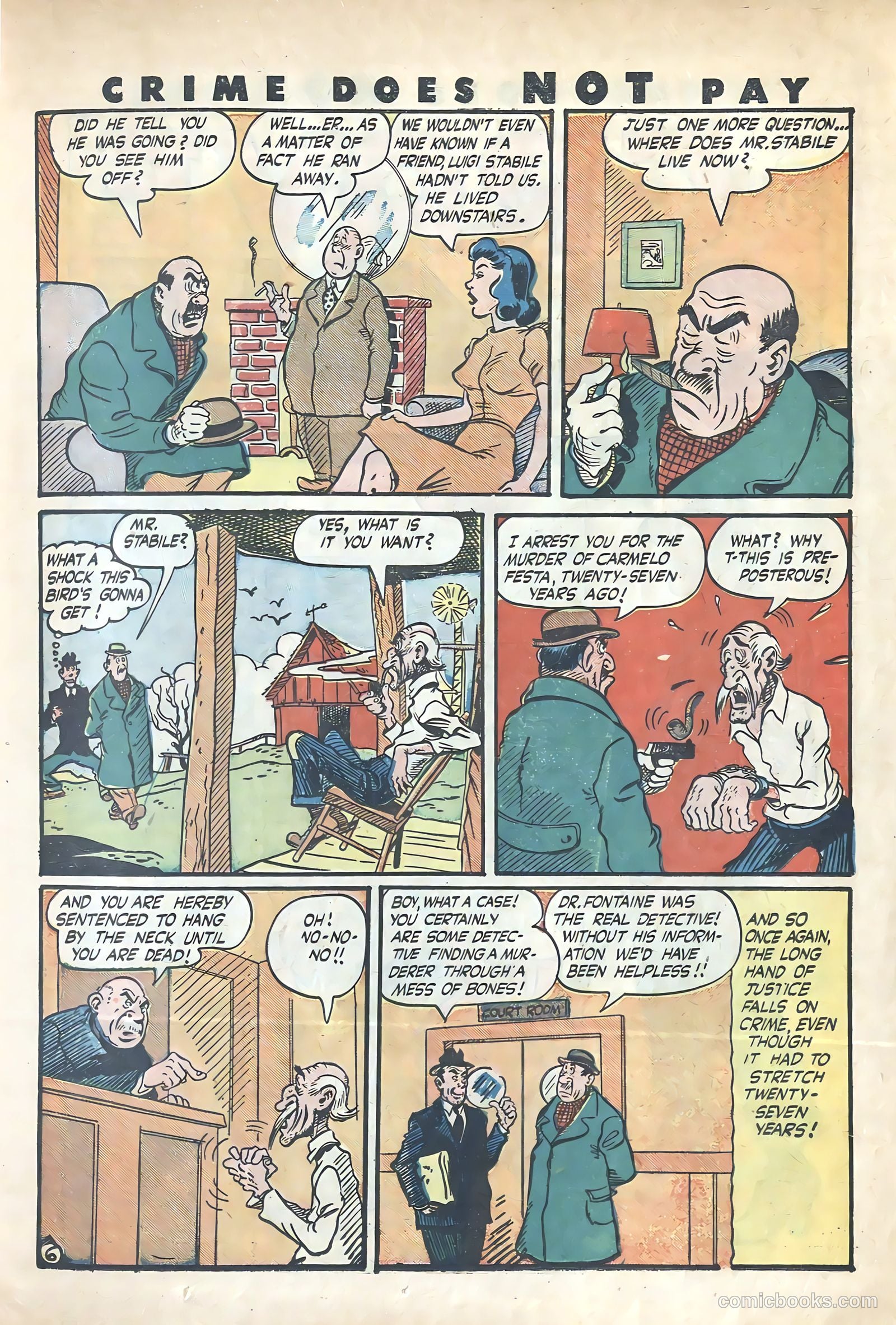 Crime Does Not Pay #34 (1944) — page 19 of 52