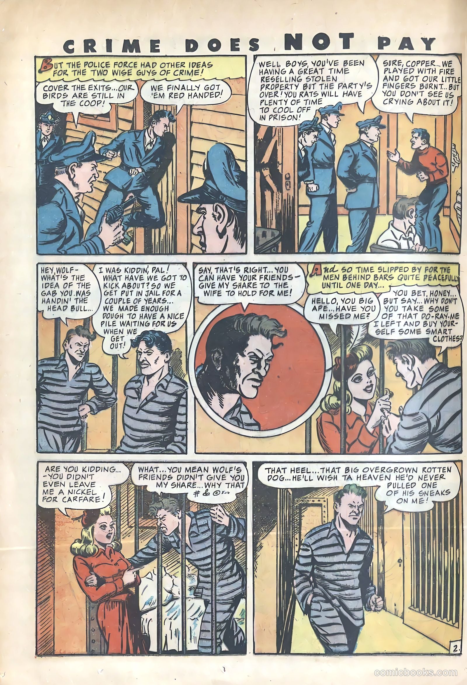 Crime Does Not Pay #34 (1944) — page 28 of 52