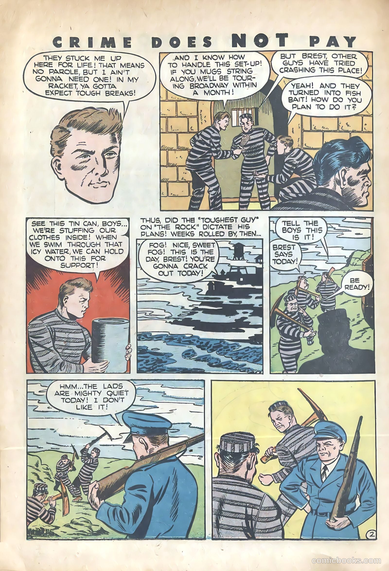 Crime Does Not Pay #34 (1944) — page 38 of 52
