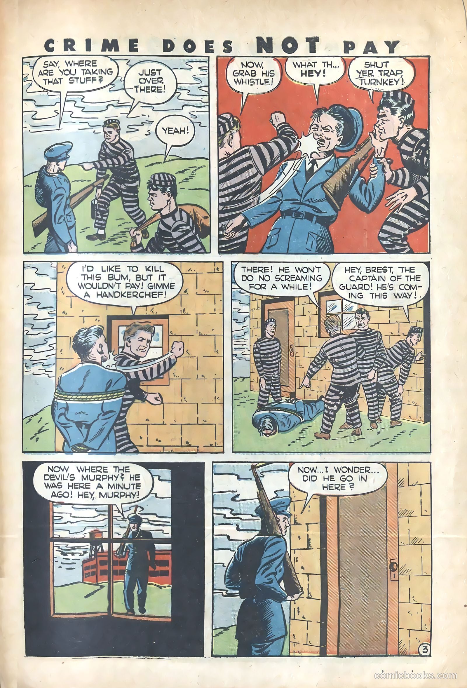 Crime Does Not Pay #34 (1944) — page 39 of 52