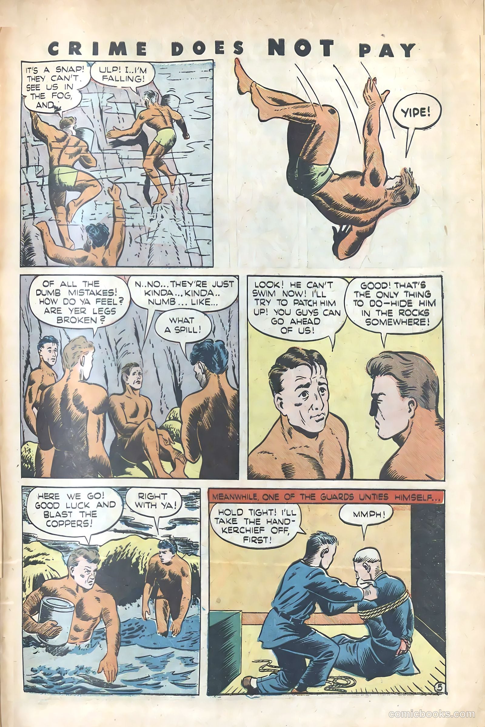 Crime Does Not Pay #34 (1944) — page 41 of 52