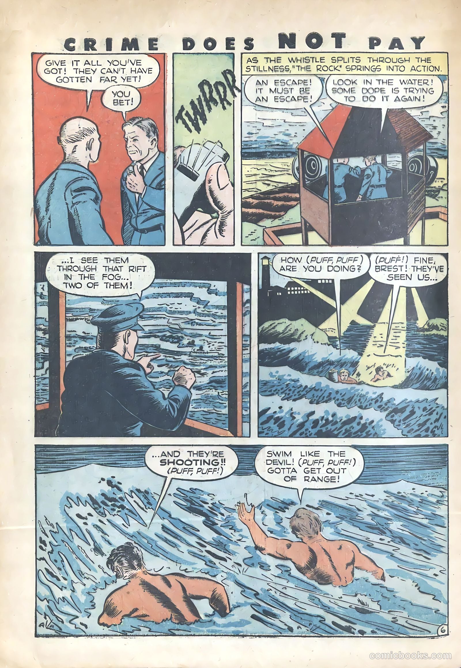 Crime Does Not Pay #34 (1944) — page 42 of 52