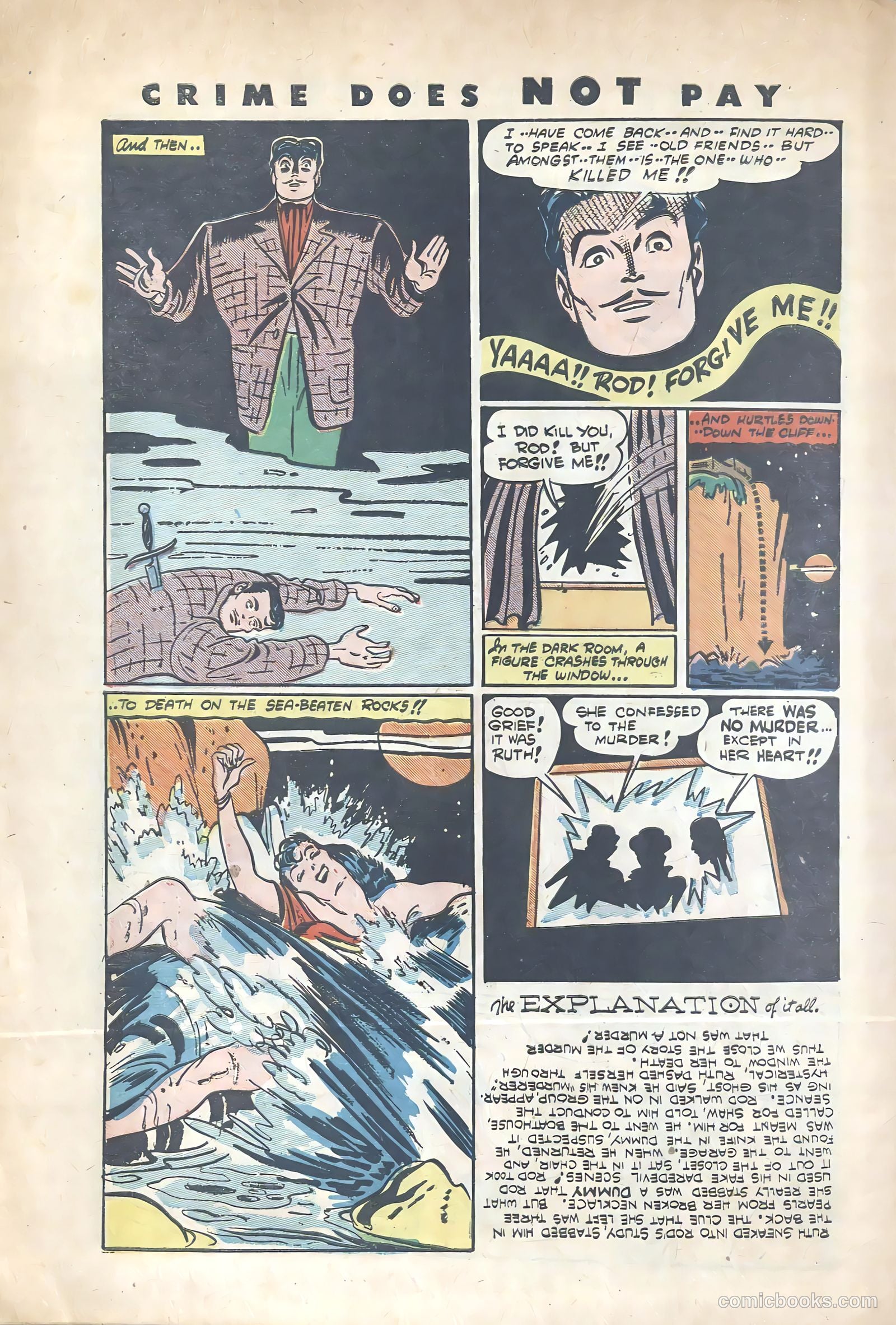 Crime Does Not Pay #34 (1944) — page 50 of 52