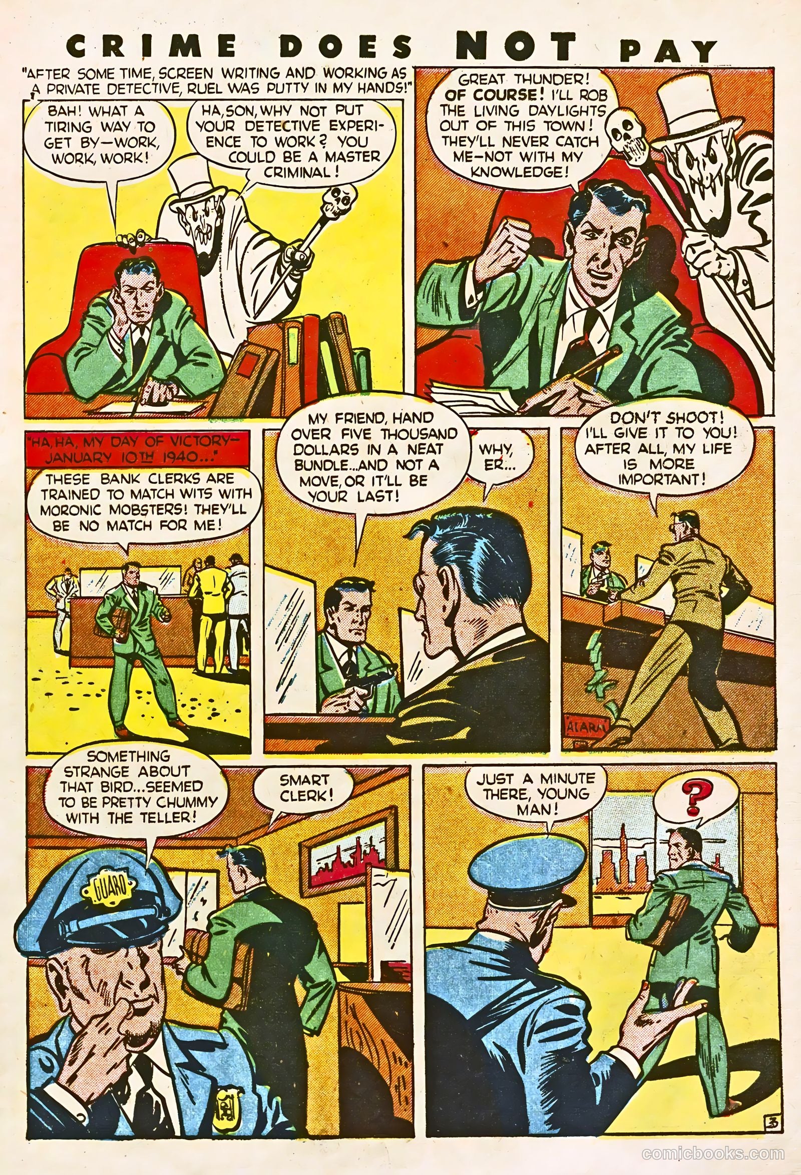 Crime Does Not Pay #35 (1944) — page 5 of 52