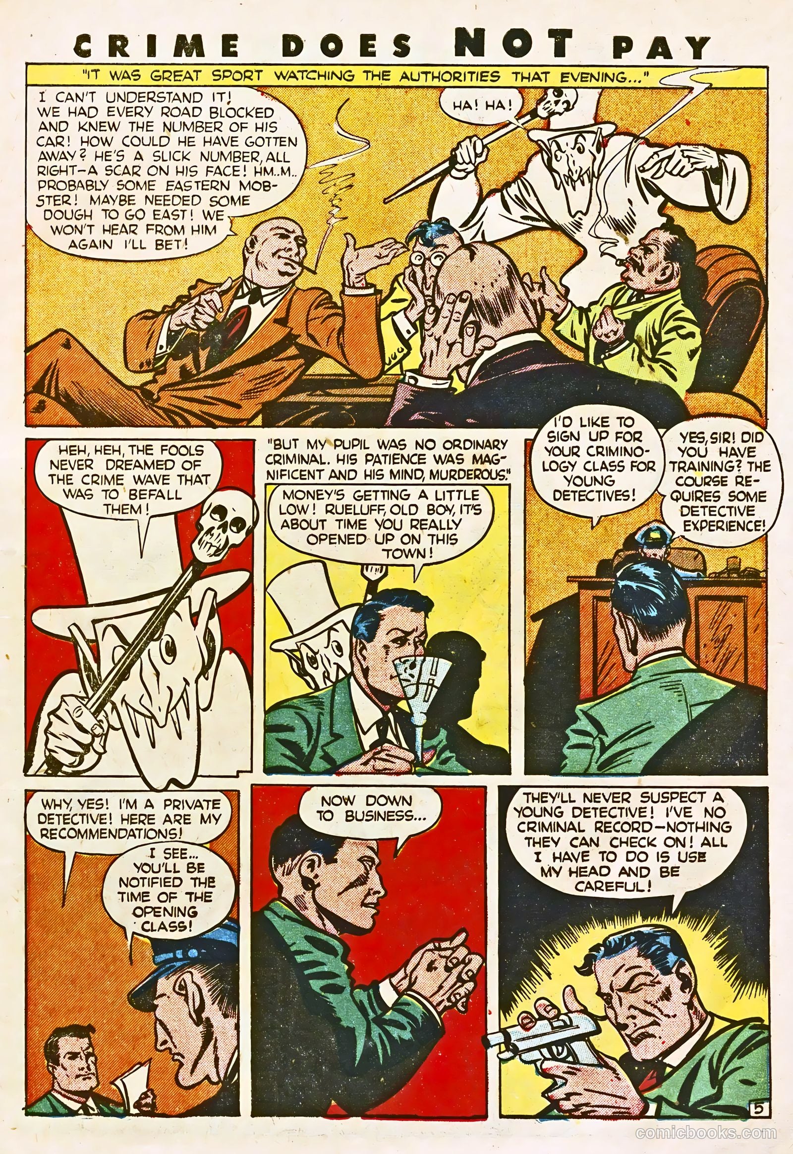 Crime Does Not Pay #35 (1944) — page 7 of 52