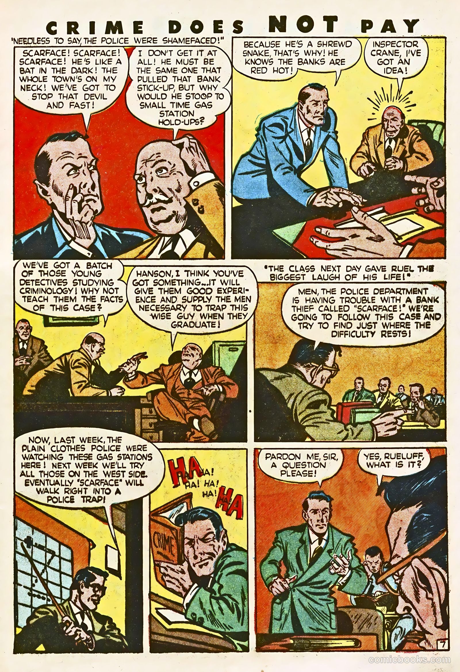 Crime Does Not Pay #35 (1944) — page 9 of 52