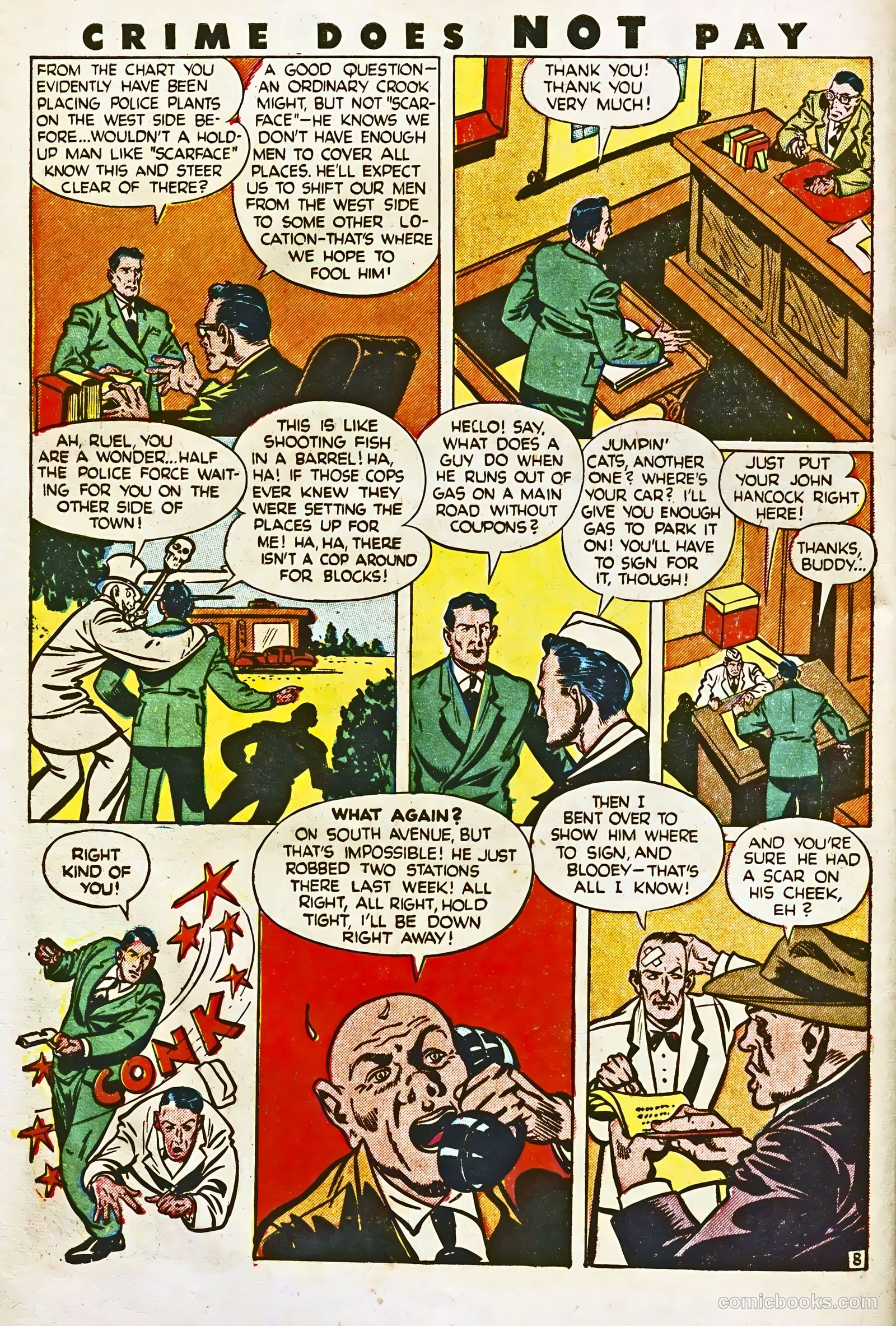 Crime Does Not Pay #35 (1944) — page 10 of 52