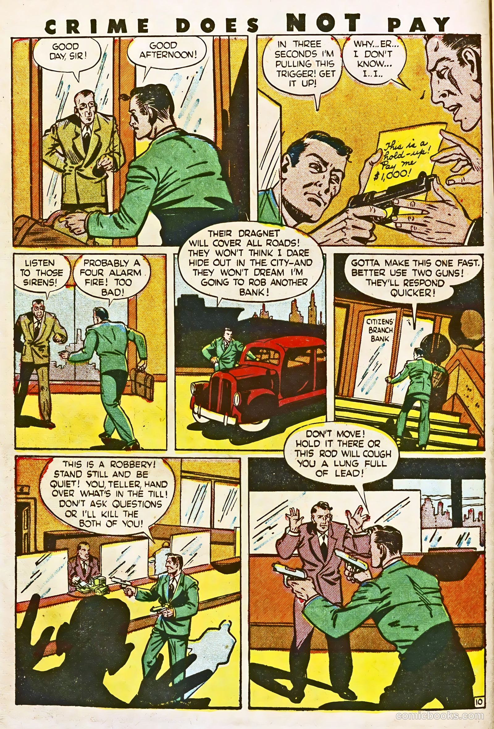 Crime Does Not Pay #35 (1944) — page 12 of 52