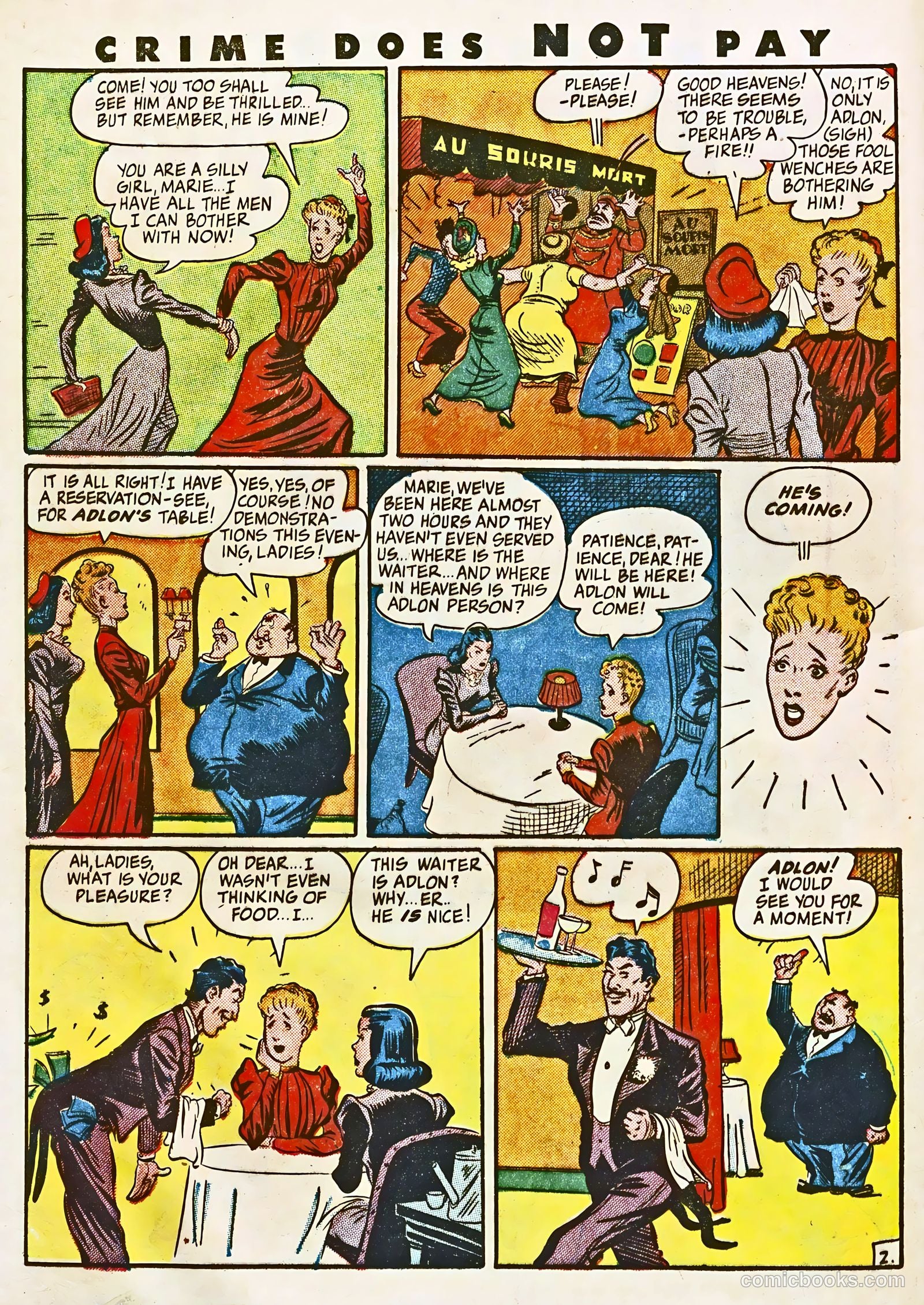 Crime Does Not Pay #35 (1944) — page 16 of 52