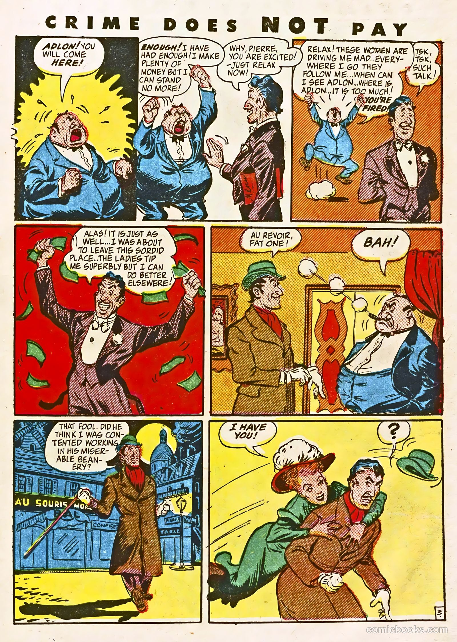 Crime Does Not Pay #35 (1944) — page 17 of 52