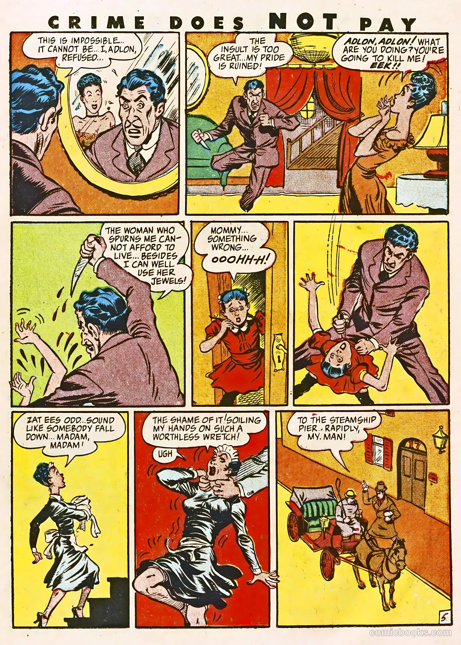 Crime Does Not Pay #35 (1944) — page 19 of 52