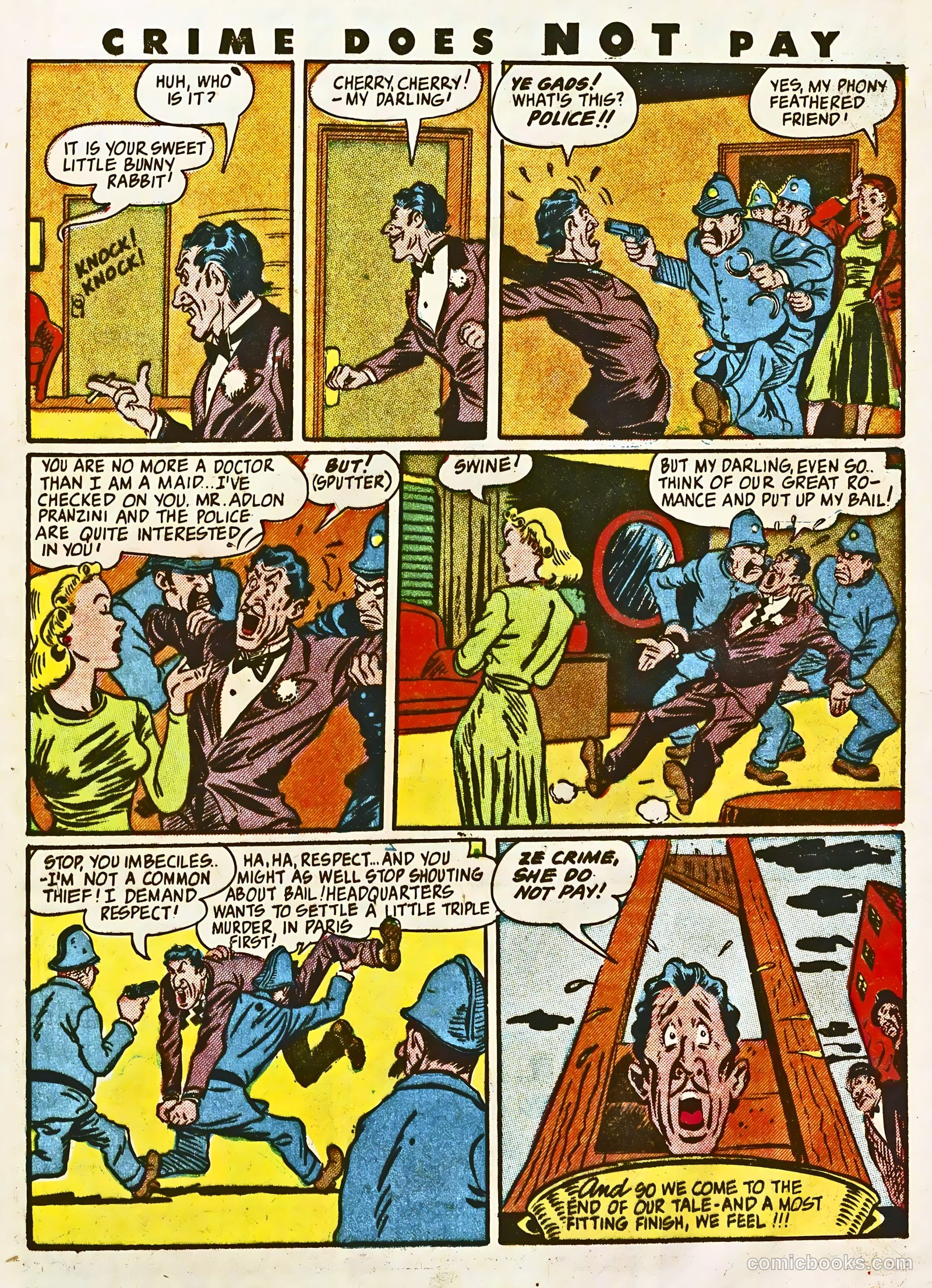 Crime Does Not Pay #35 (1944) — page 21 of 52