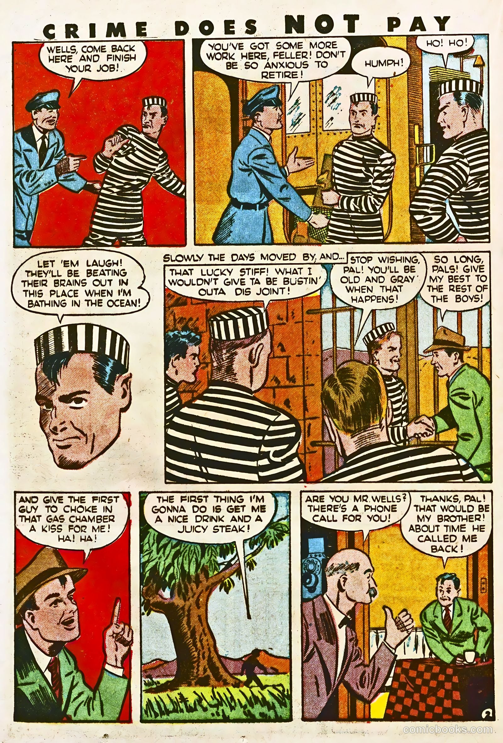 Crime Does Not Pay #35 (1944) — page 32 of 52