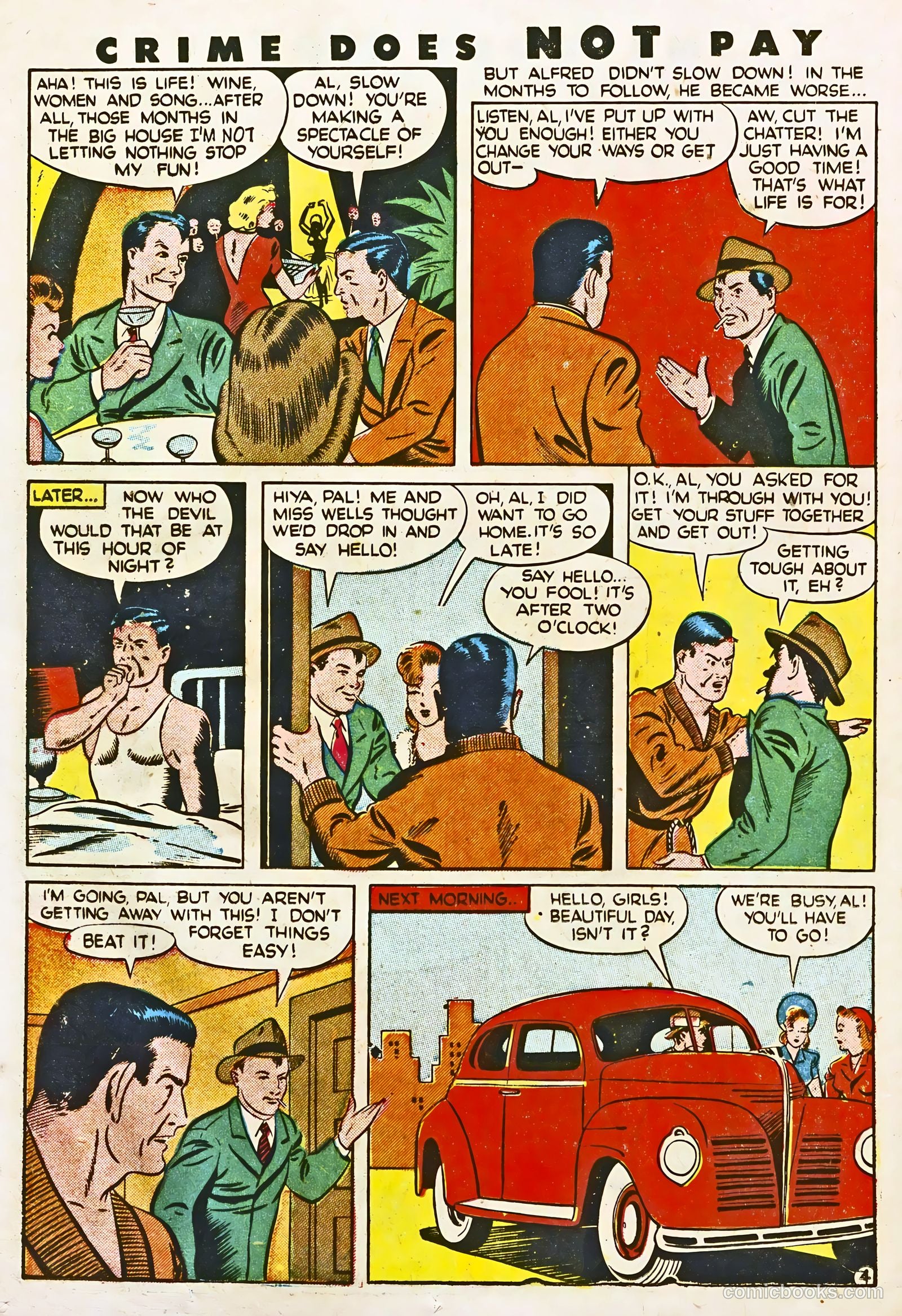 Crime Does Not Pay #35 (1944) — page 34 of 52