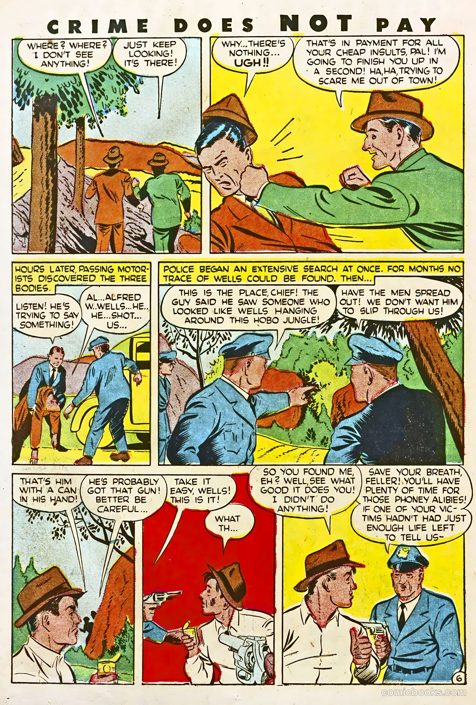 Crime Does Not Pay #35 (1944) — page 36 of 52