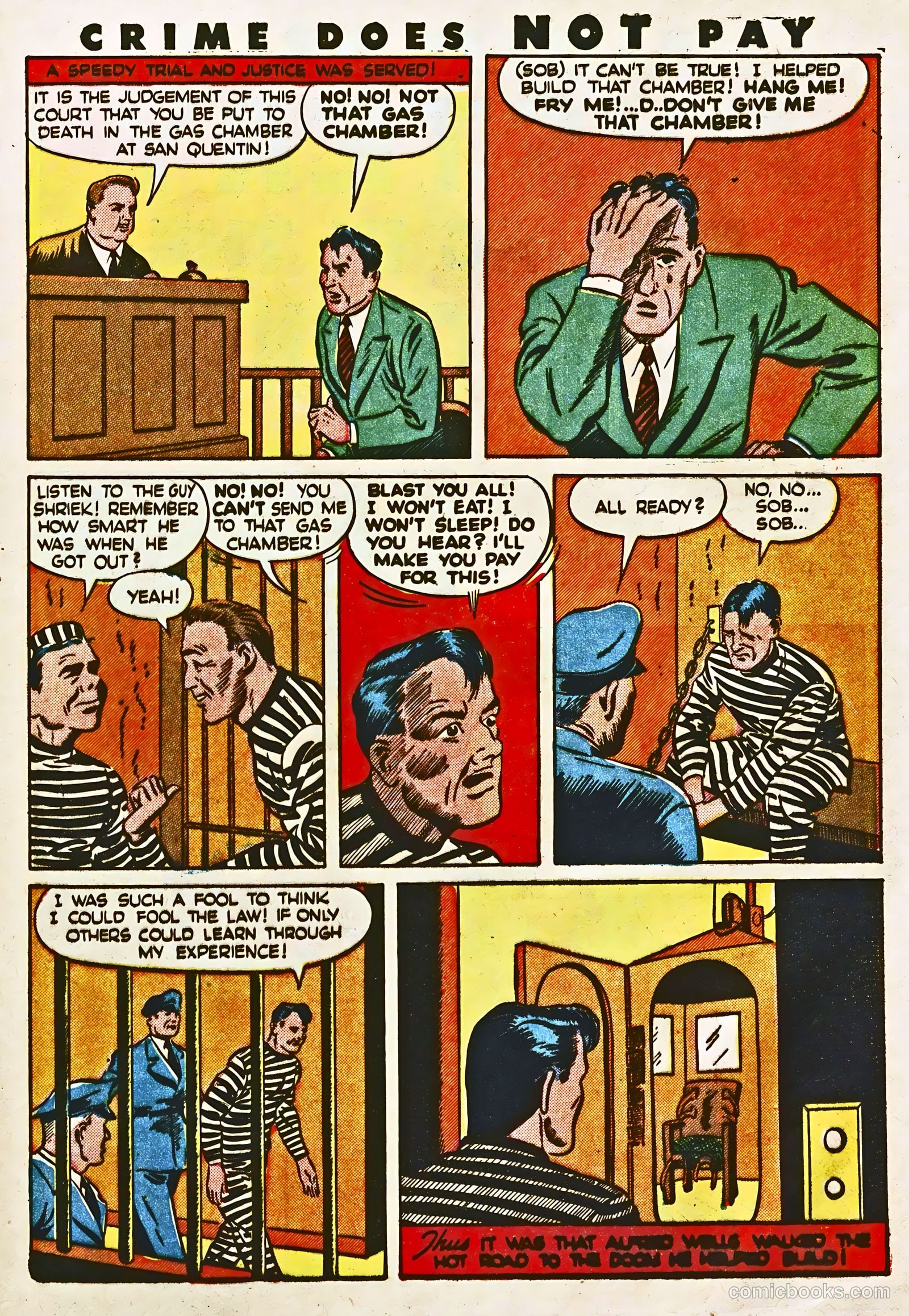 Crime Does Not Pay #35 (1944) — page 37 of 52