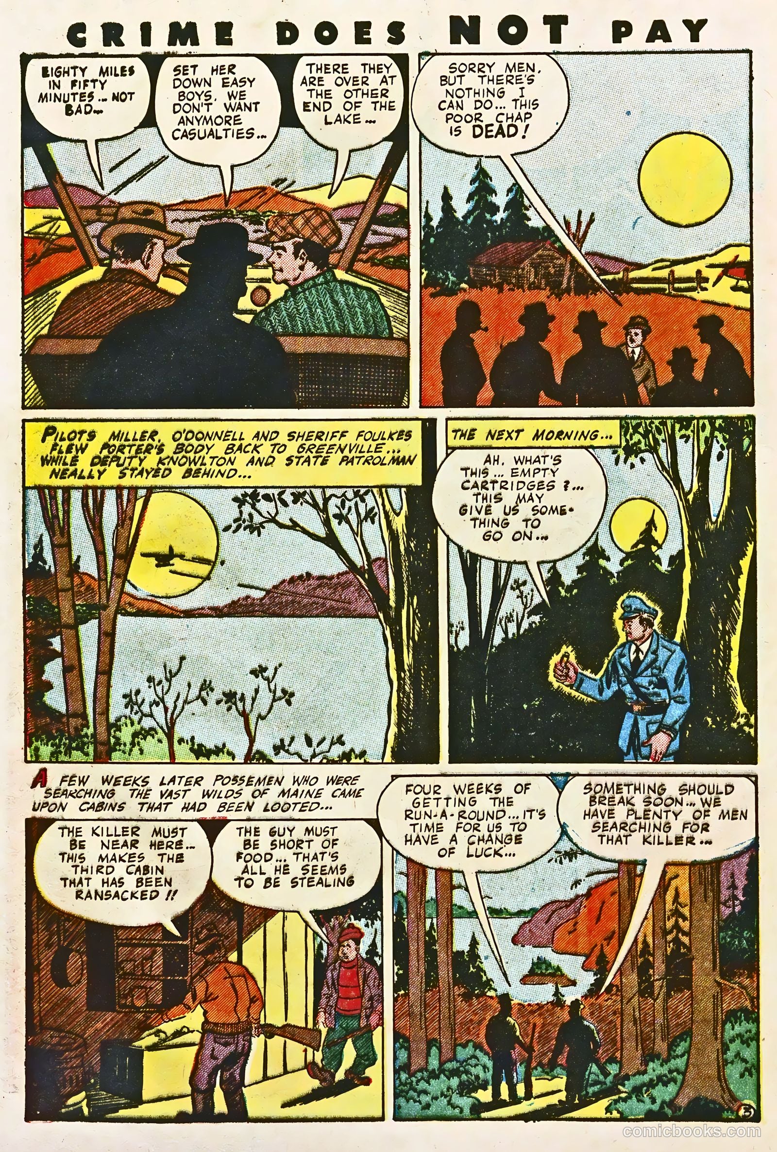 Crime Does Not Pay #35 (1944) — page 40 of 52