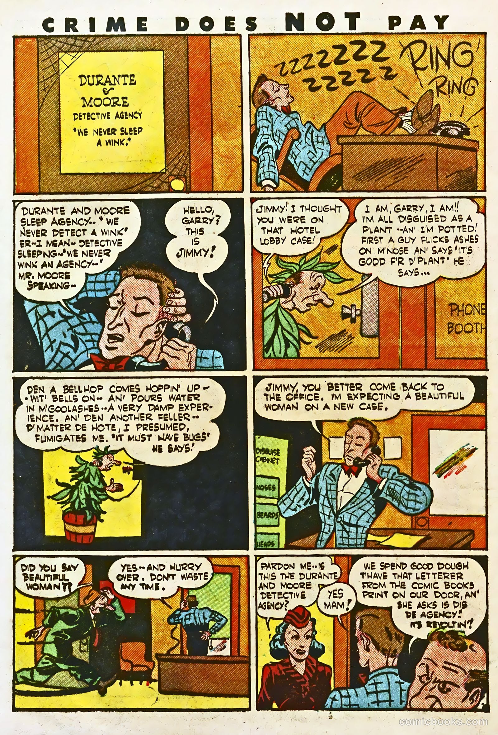 Crime Does Not Pay #35 (1944) — page 44 of 52