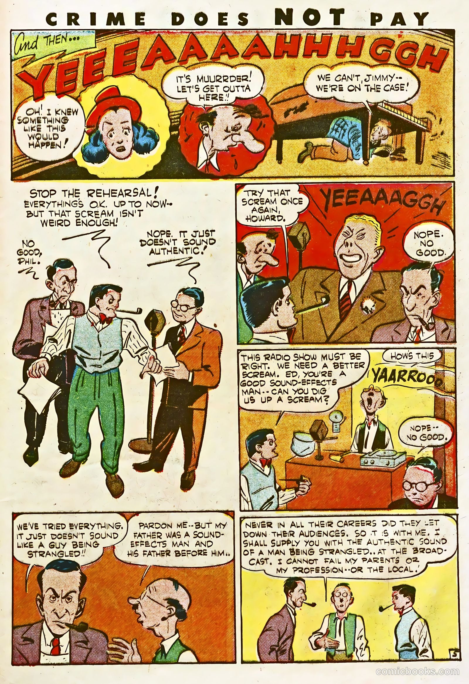 Crime Does Not Pay #35 (1944) — page 47 of 52