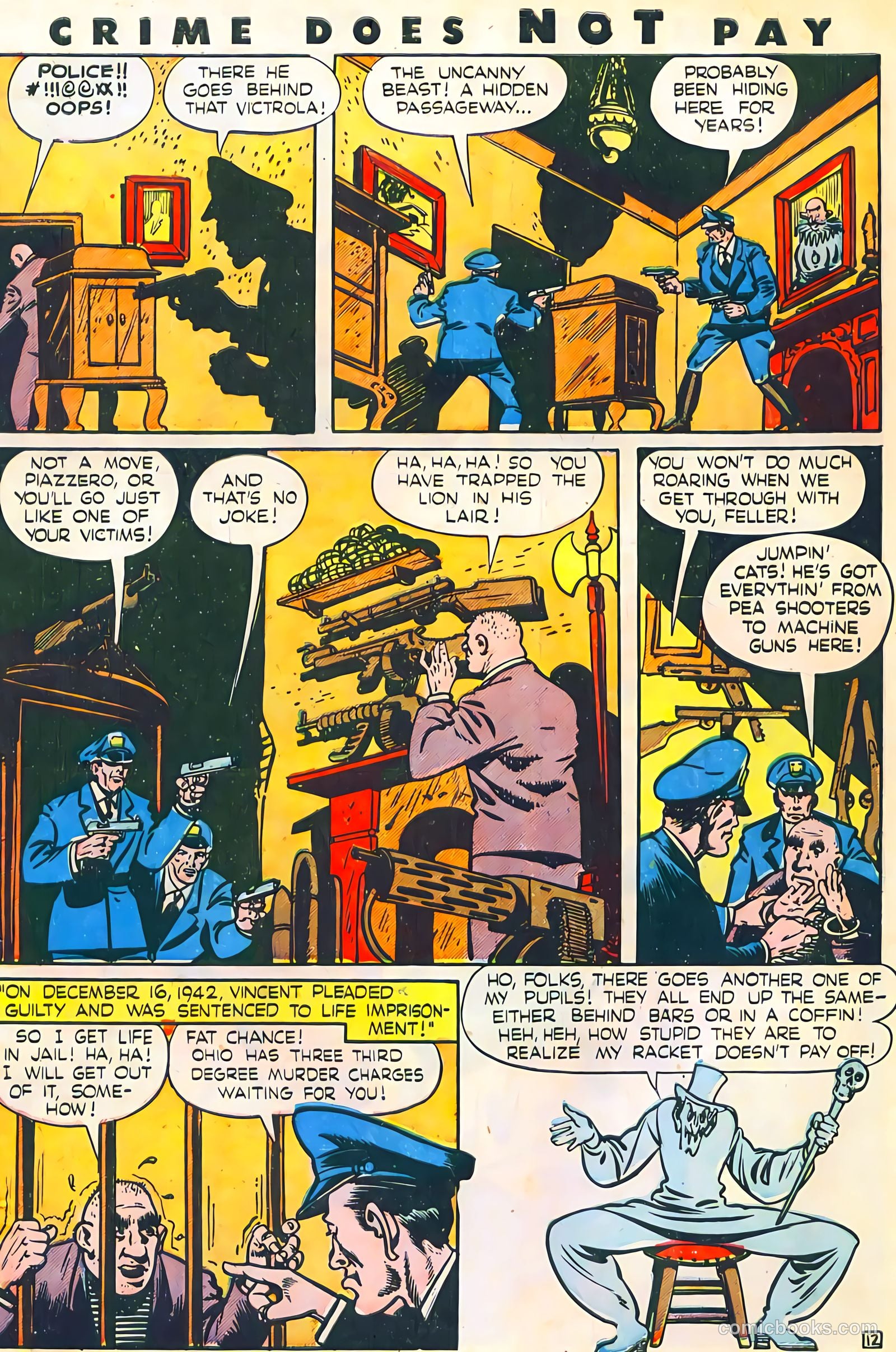 Crime Does Not Pay #37 (1944) — page 14 of 52
