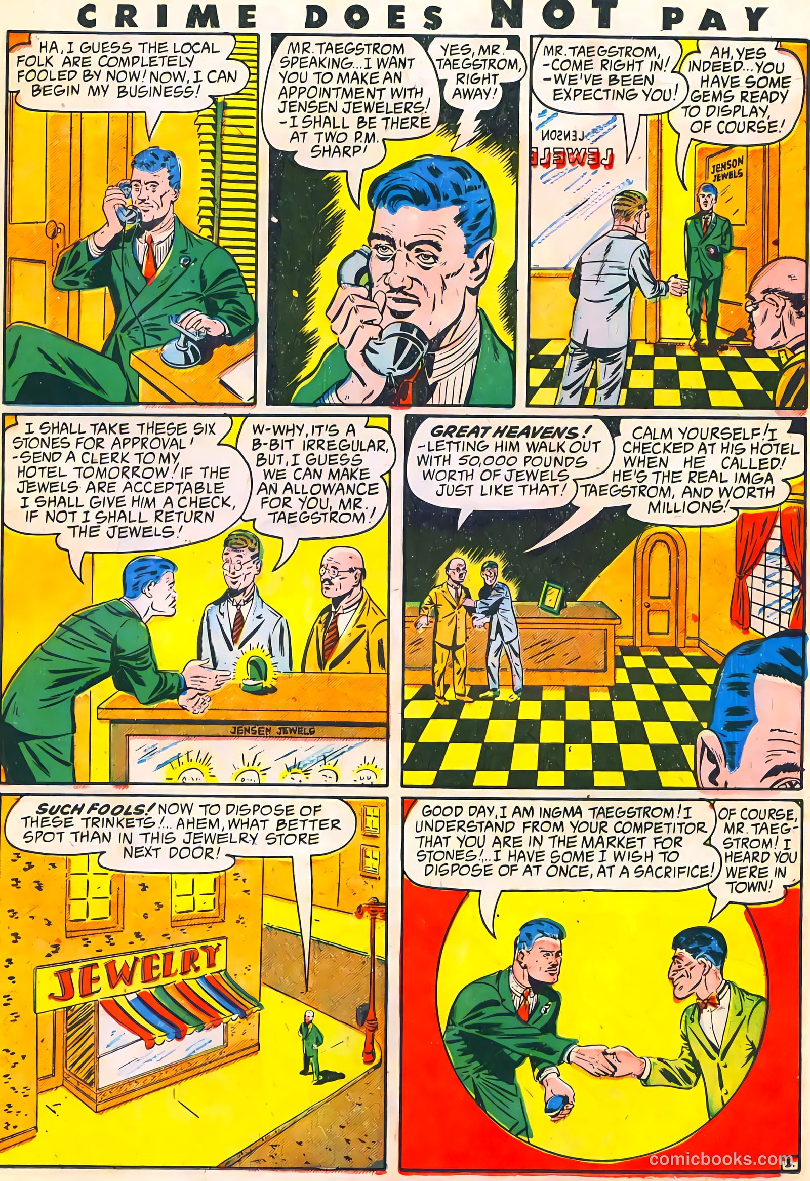 Crime Does Not Pay #37 (1944) — page 17 of 52