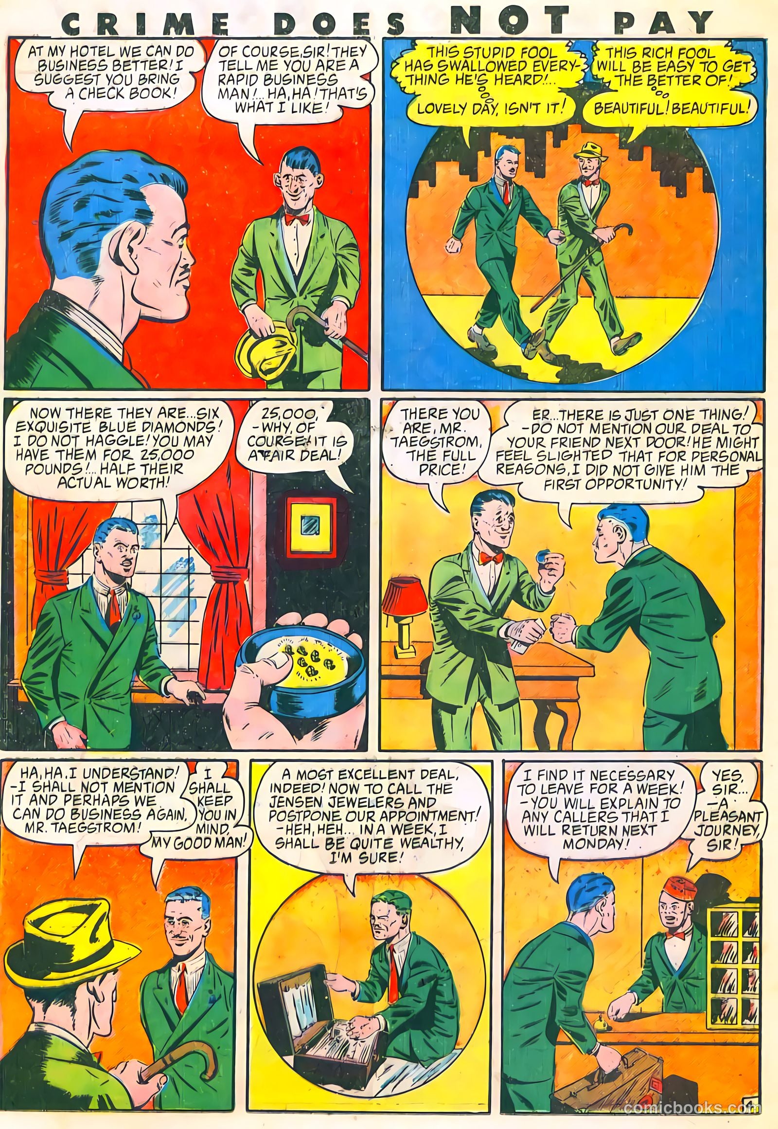 Crime Does Not Pay #37 (1944) — page 18 of 52