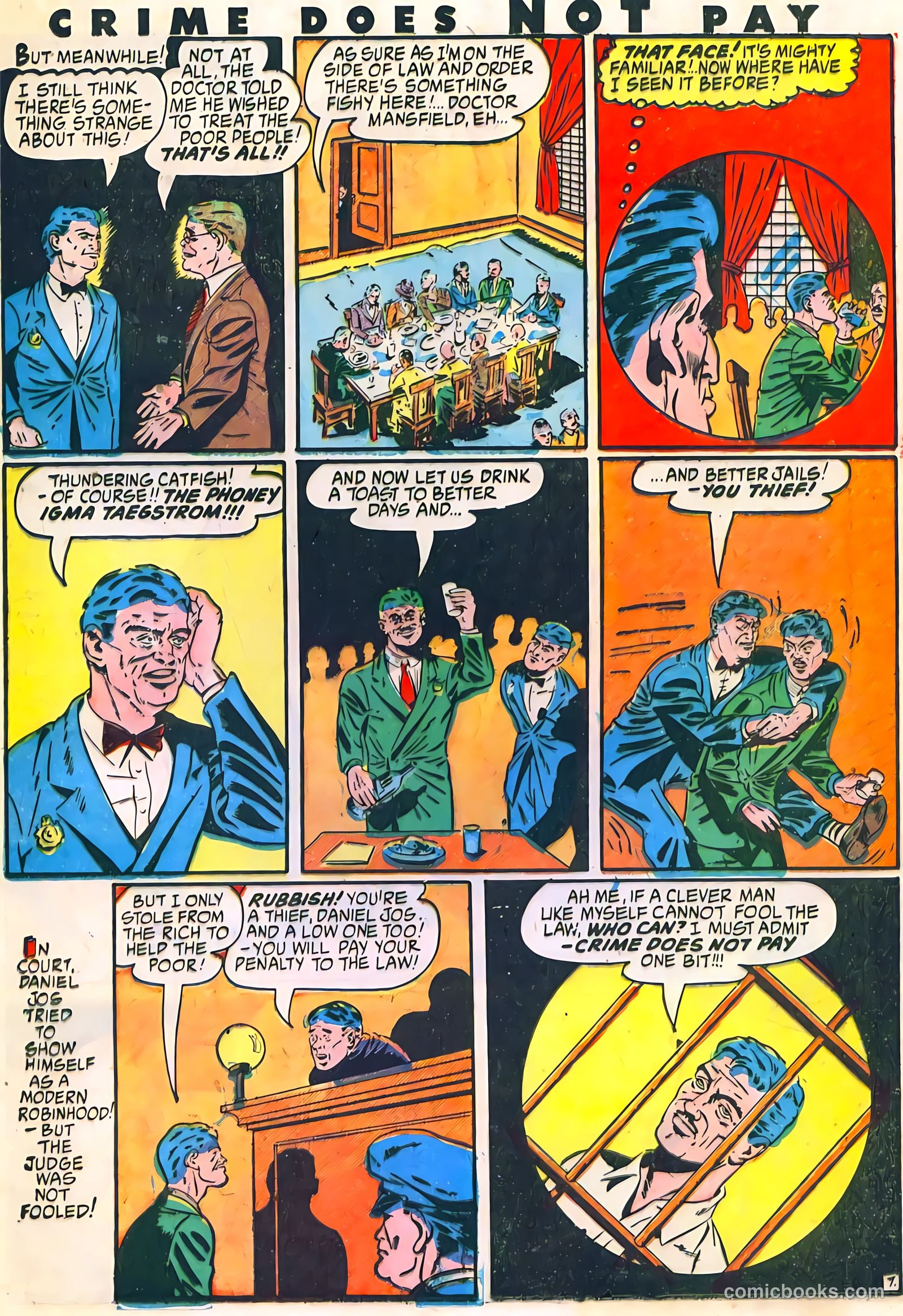 Crime Does Not Pay #37 (1944) — page 21 of 52