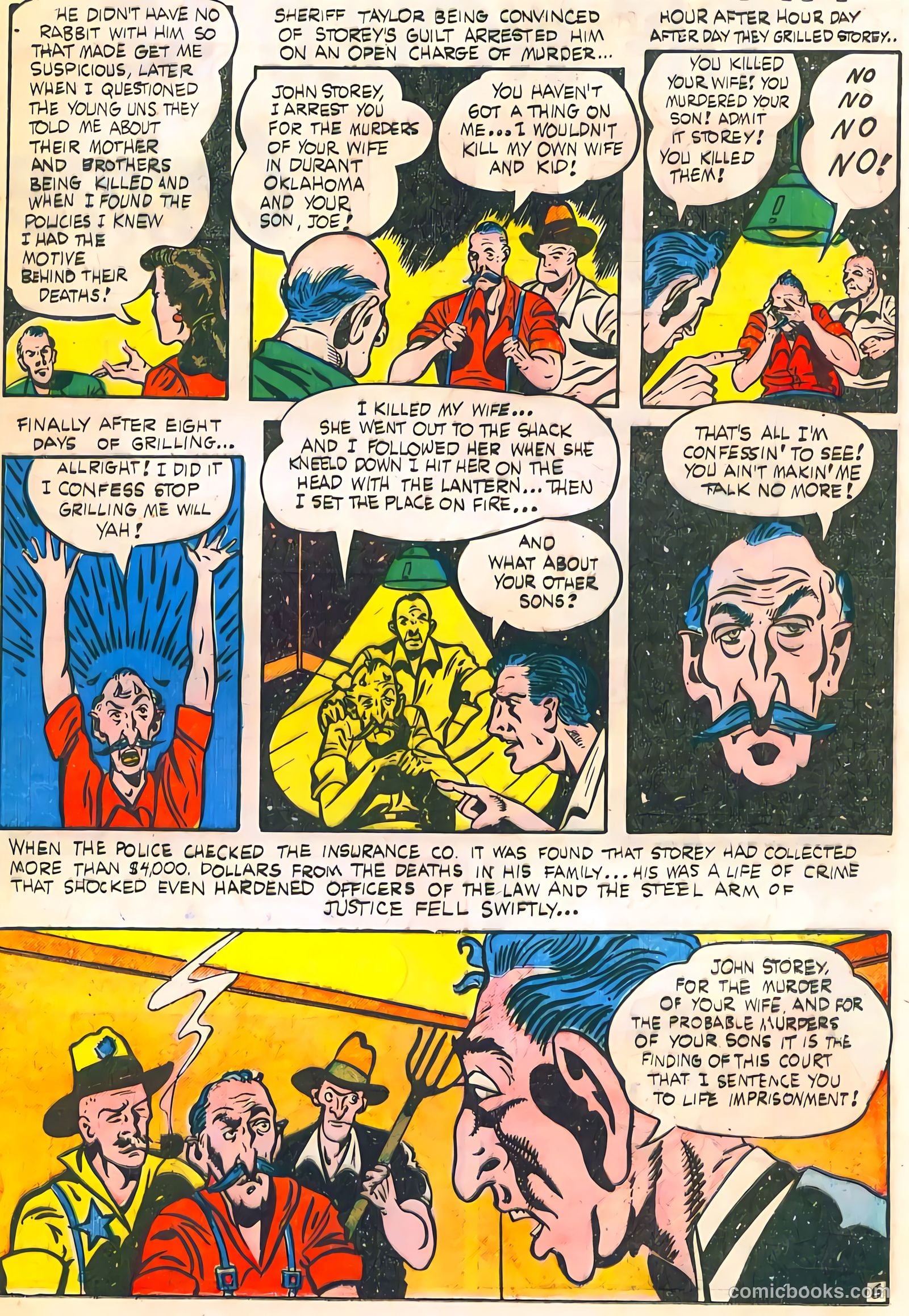 Crime Does Not Pay #37 (1944) — page 35 of 52