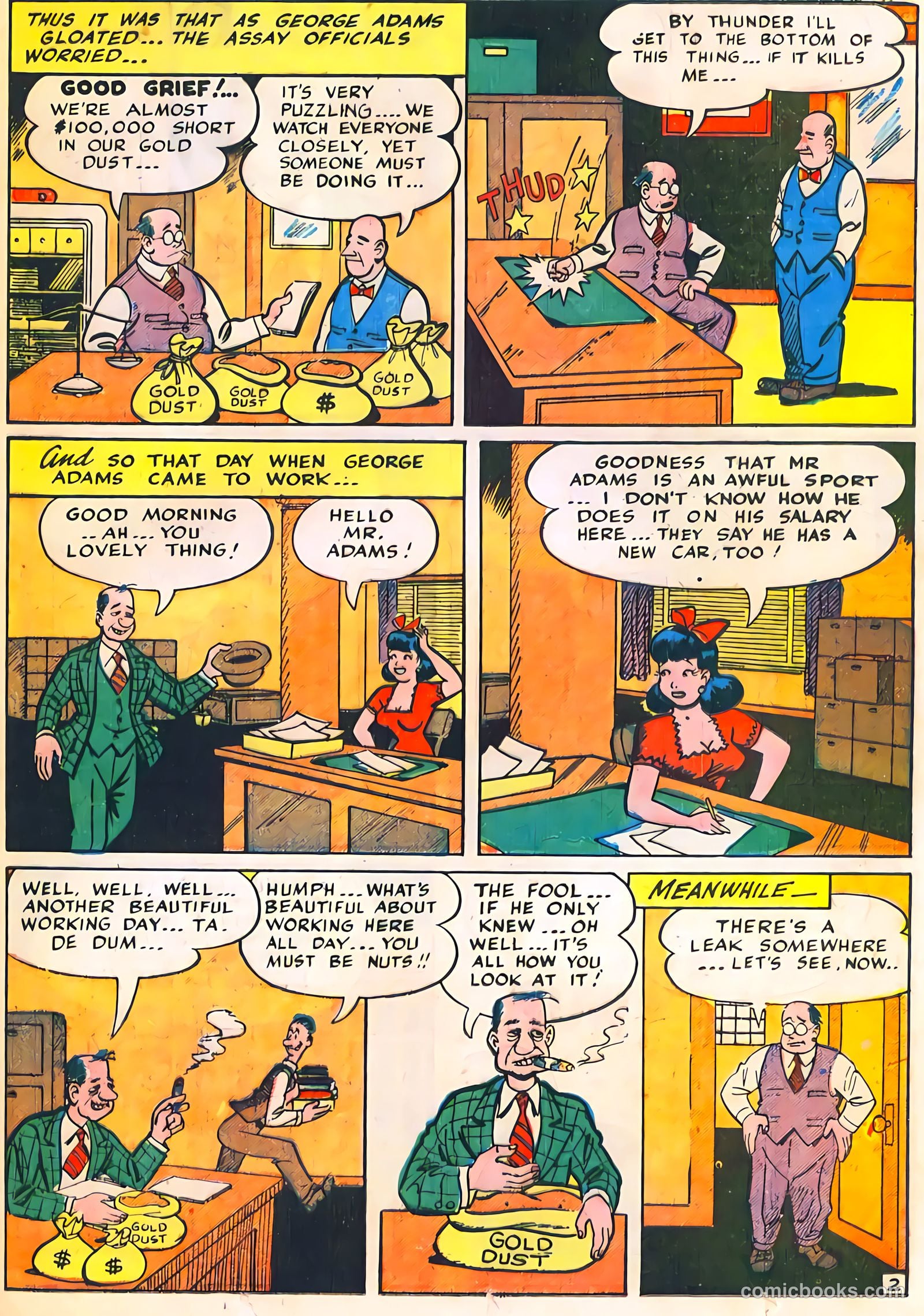 Crime Does Not Pay #37 (1944) — page 37 of 52
