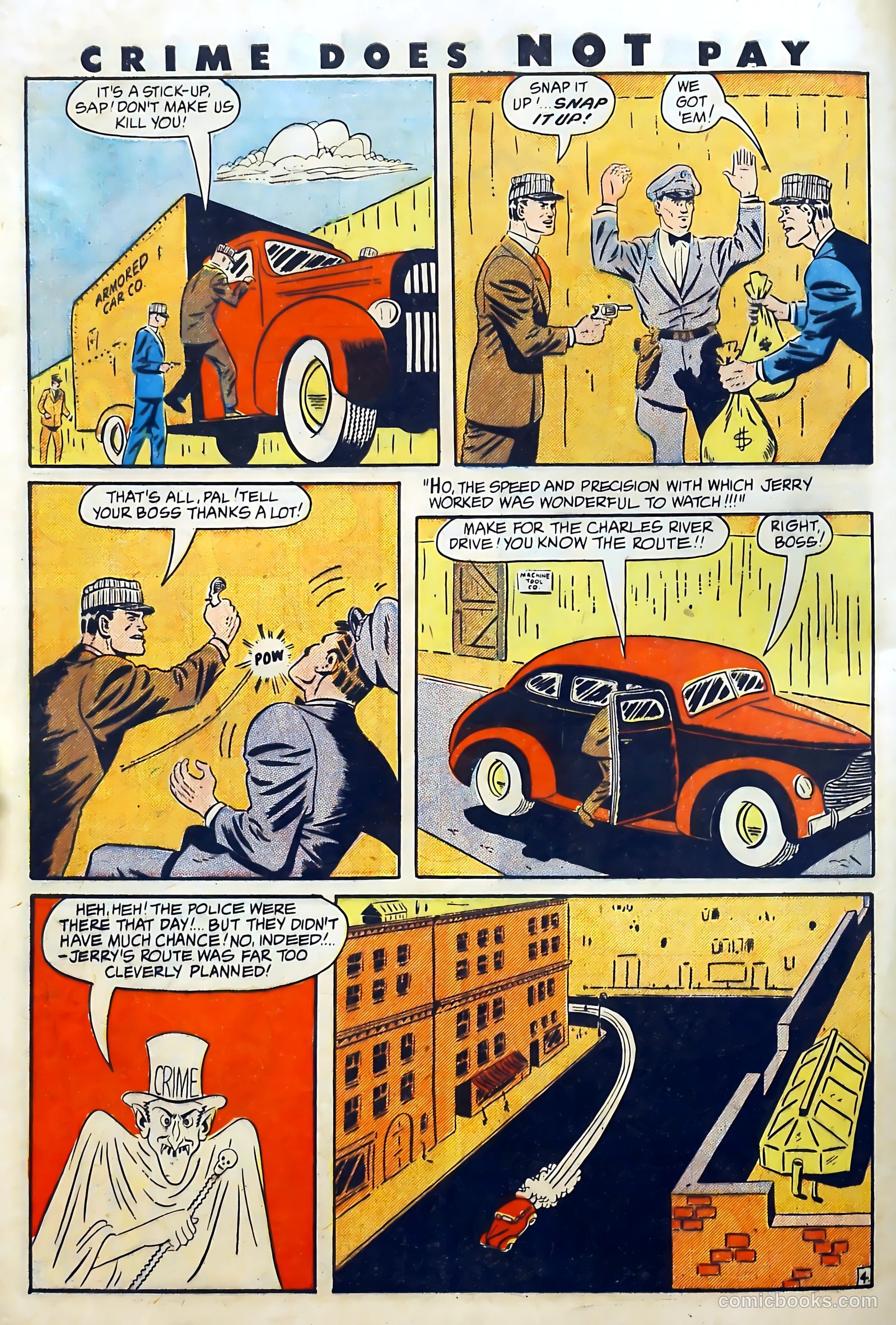 Crime Does Not Pay #38 (1945) — page 6 of 52