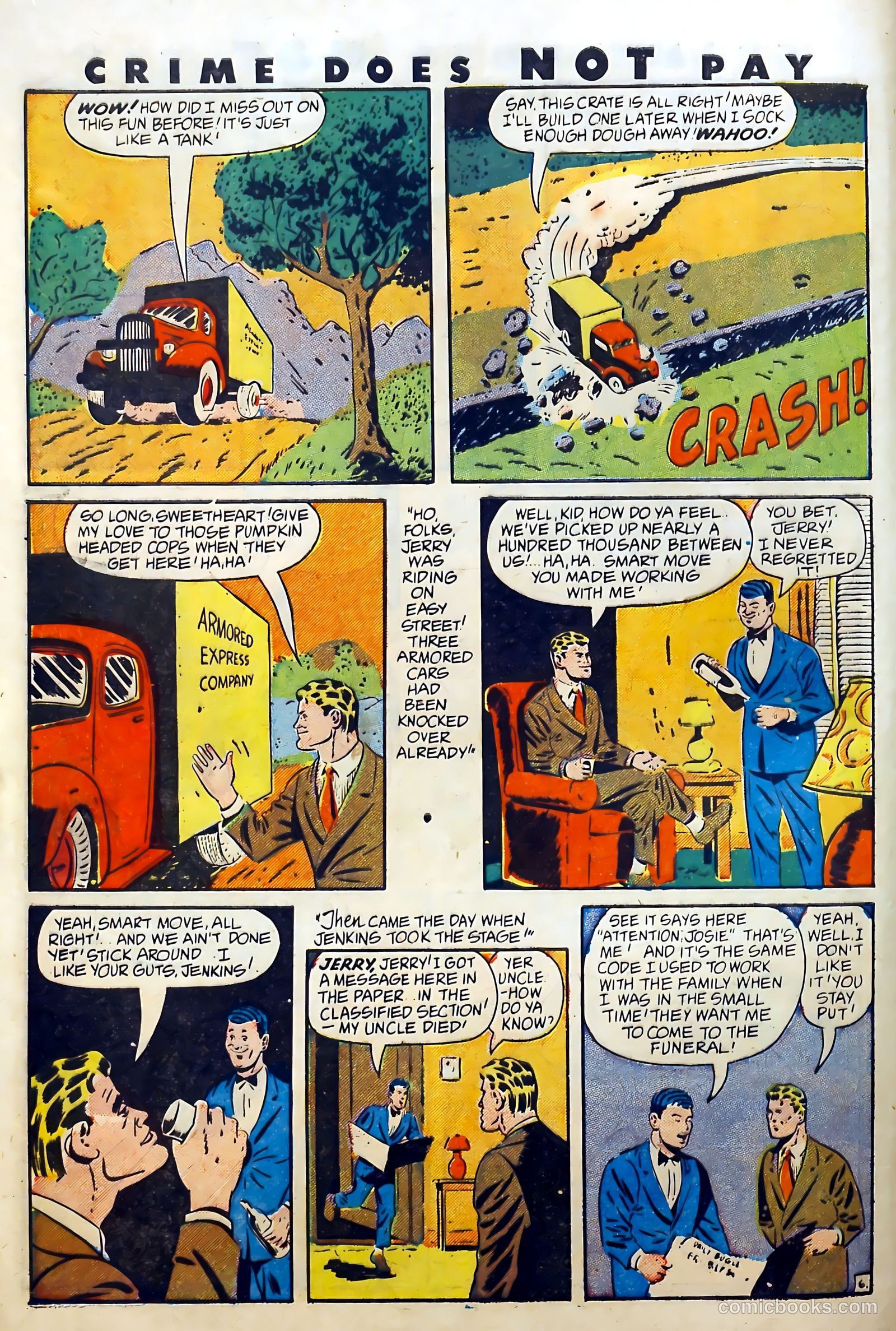 Crime Does Not Pay #38 (1945) — page 8 of 52